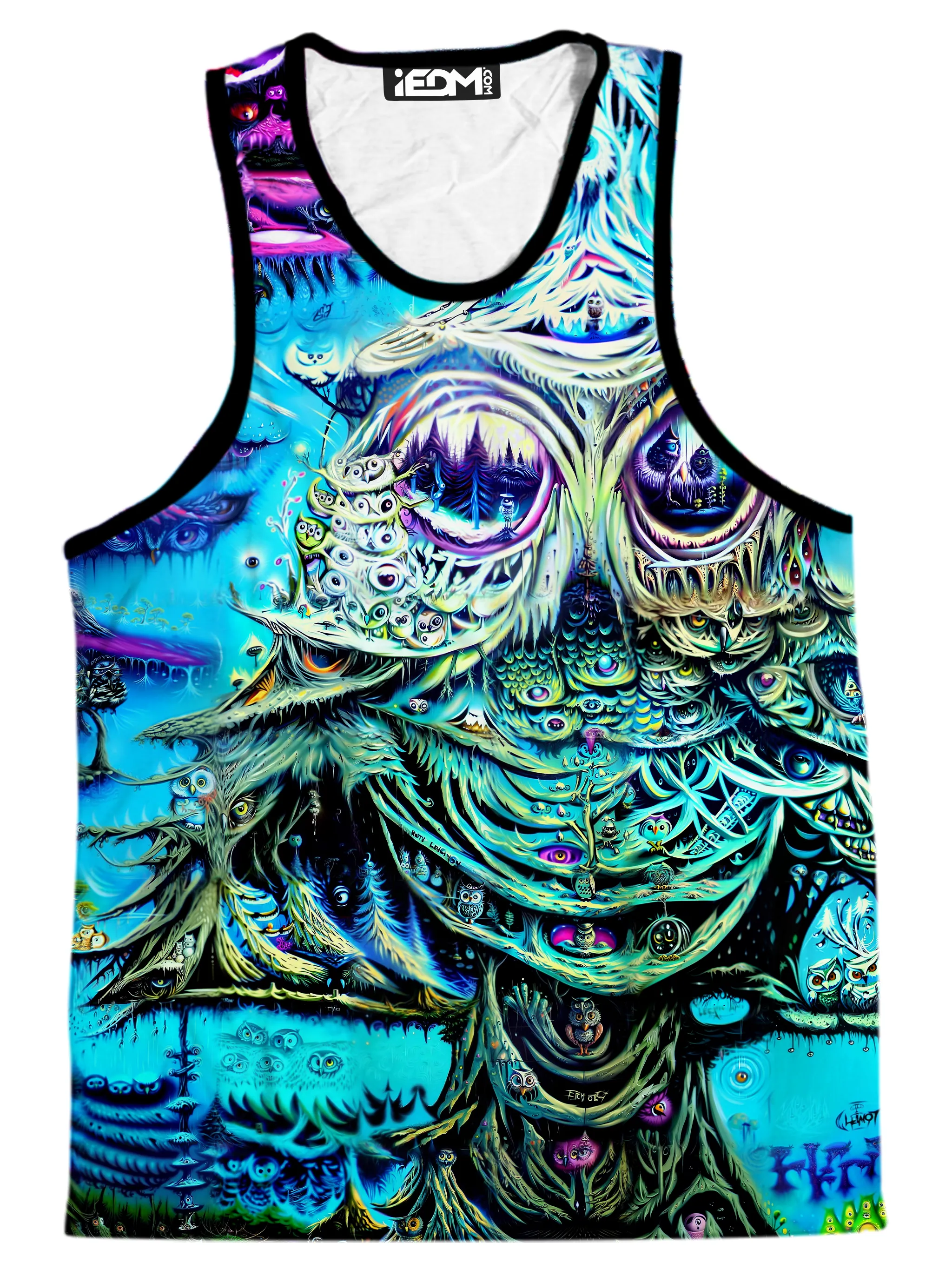 Owl Nest Men's Tank sold by iEDM