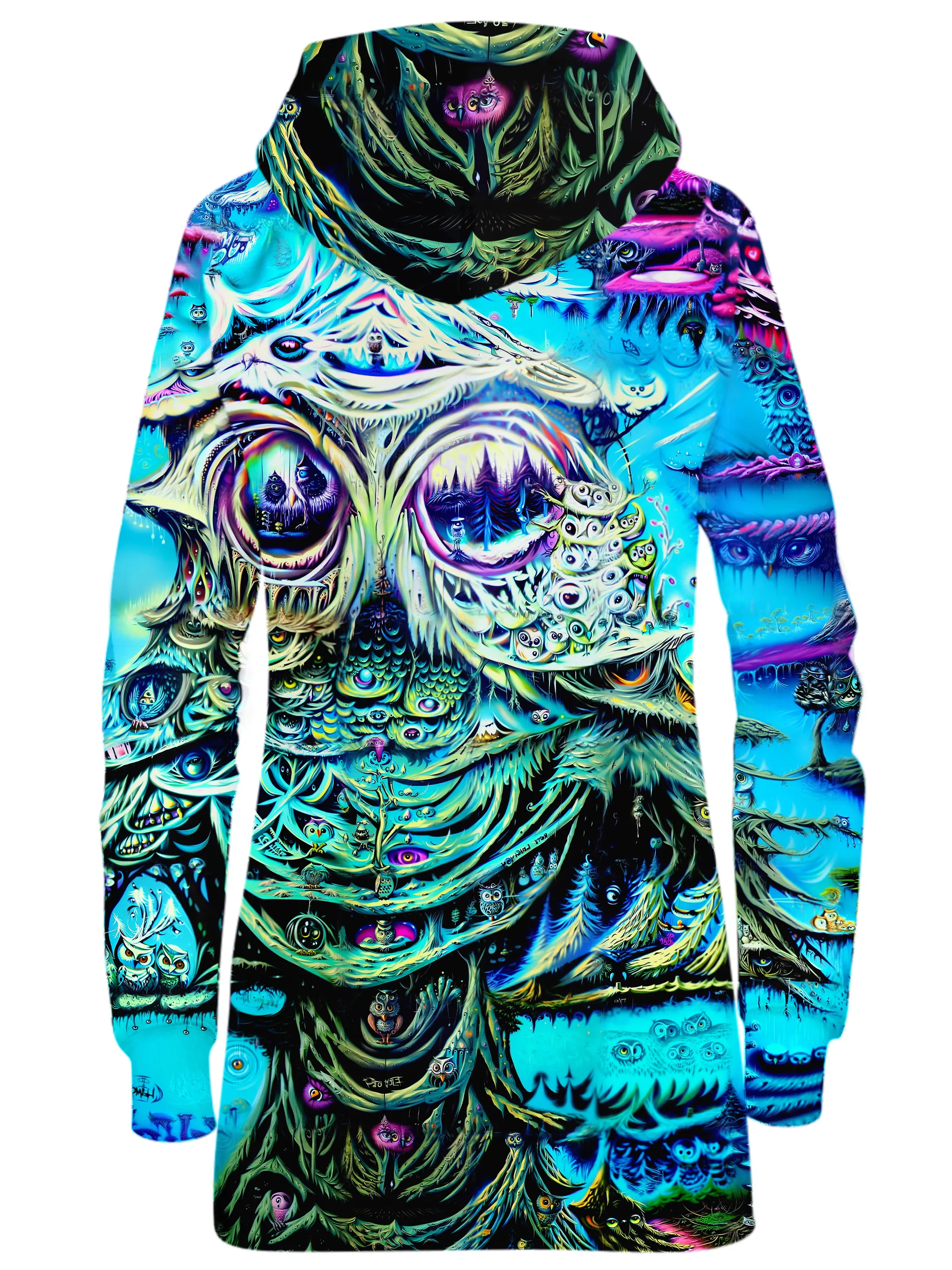 Owl Nest Hoodie Dress sold by iEDM product image thumbnail 2