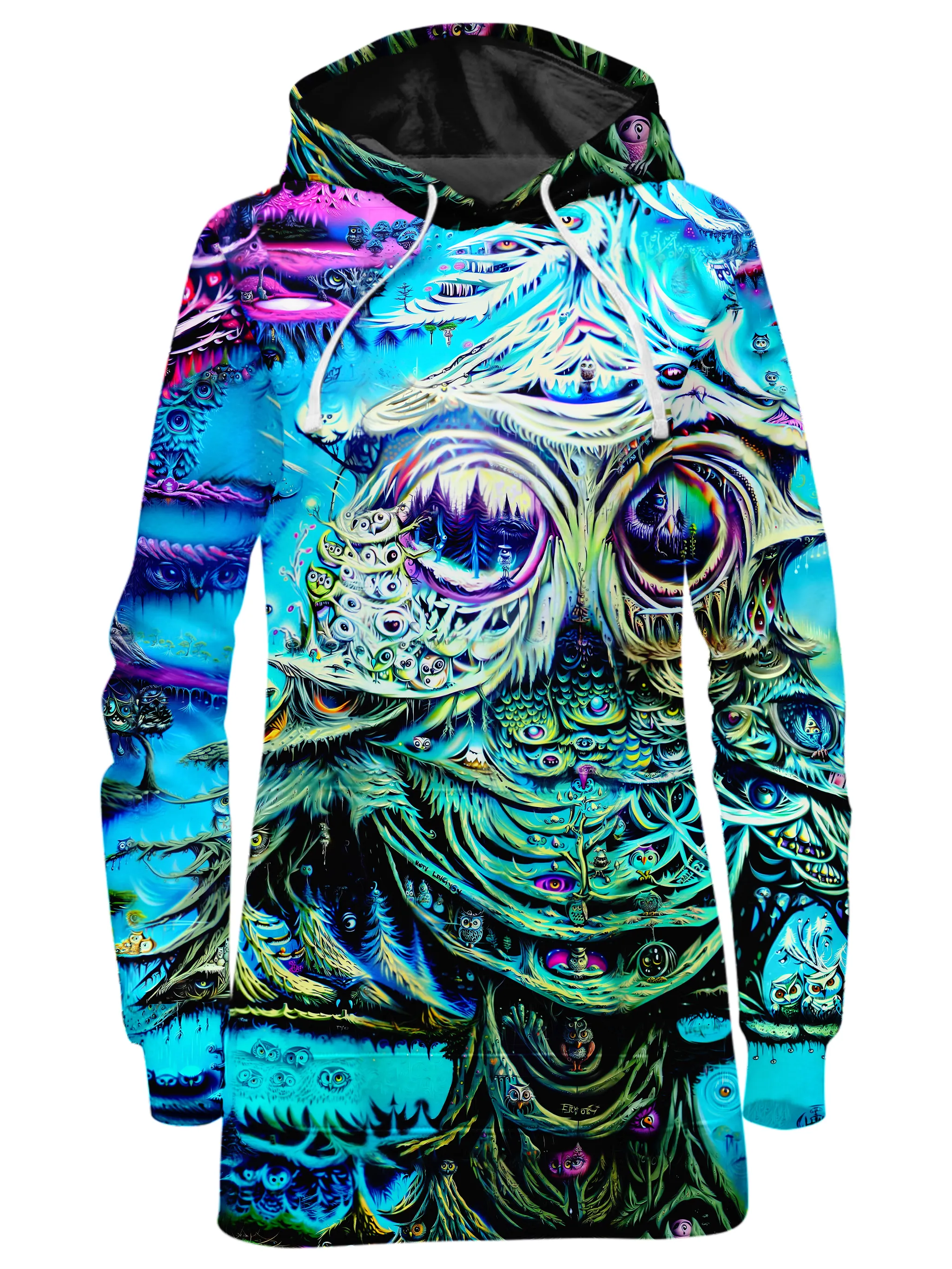 Owl Nest Hoodie Dress sold by iEDM
