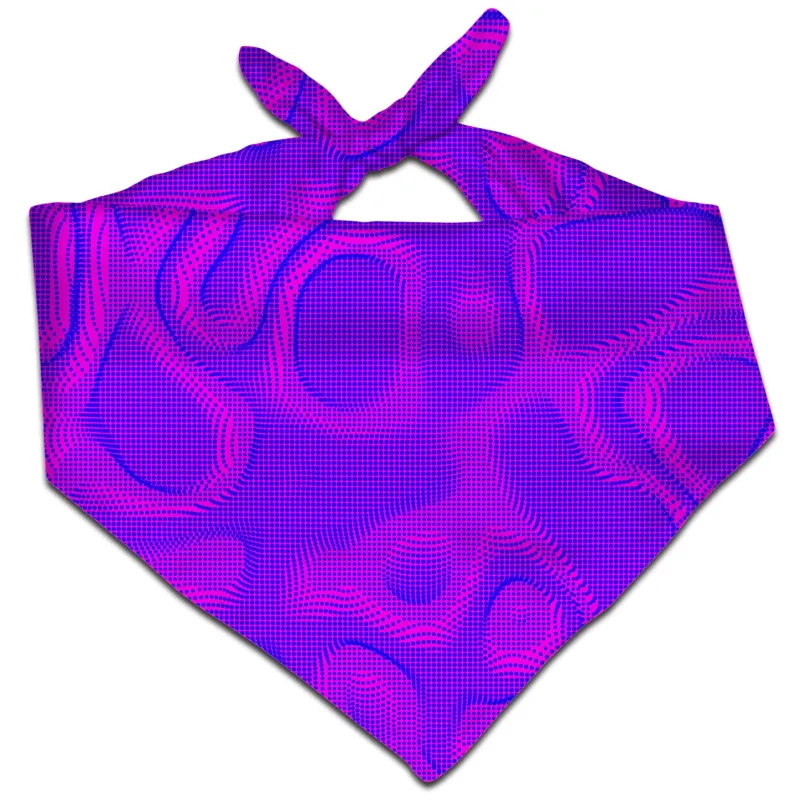 Wild Berry Halftone Bandana sold by iEDM