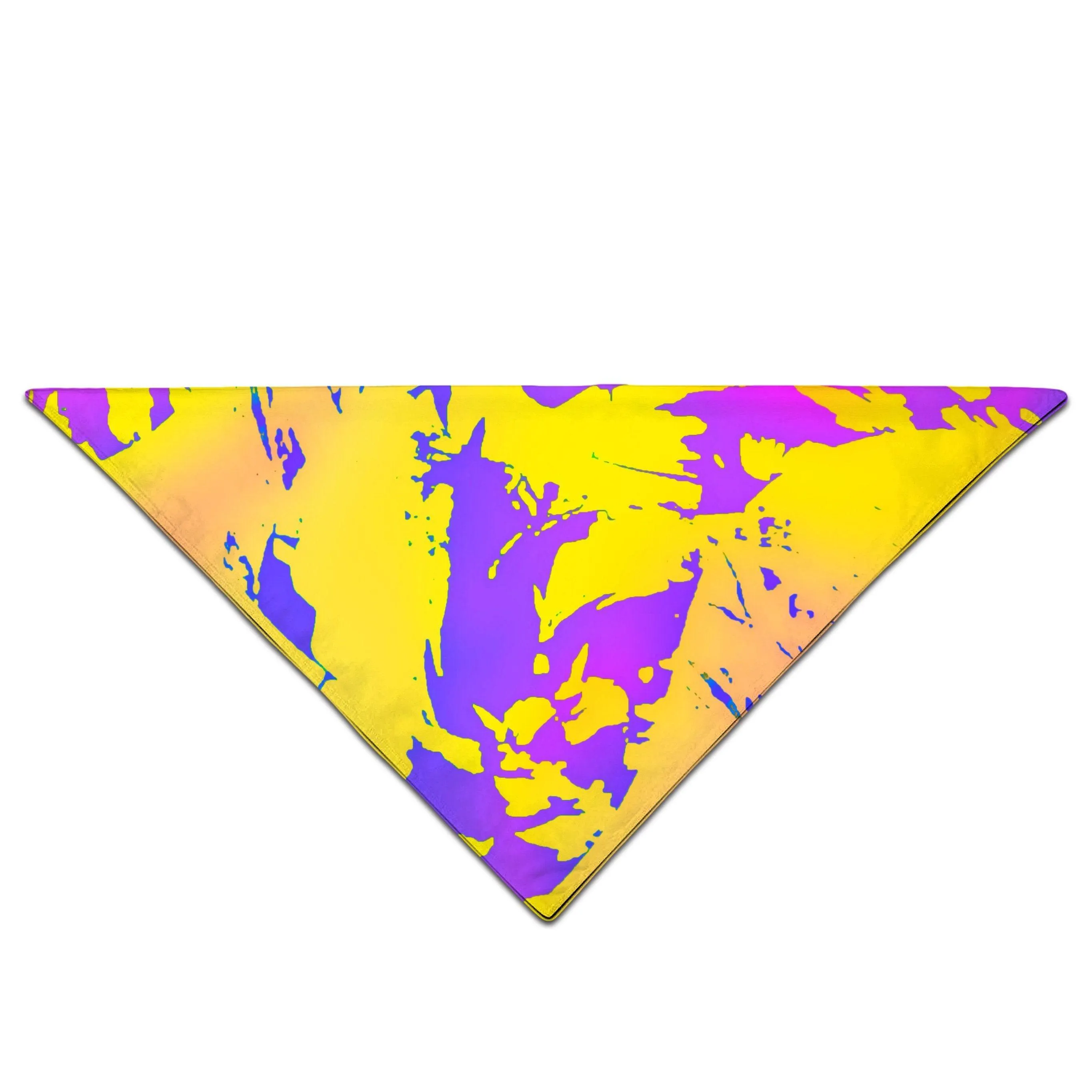 Tropical Ombre Paint Splatter Graffiti Bandana sold by iEDM product image thumbnail 2