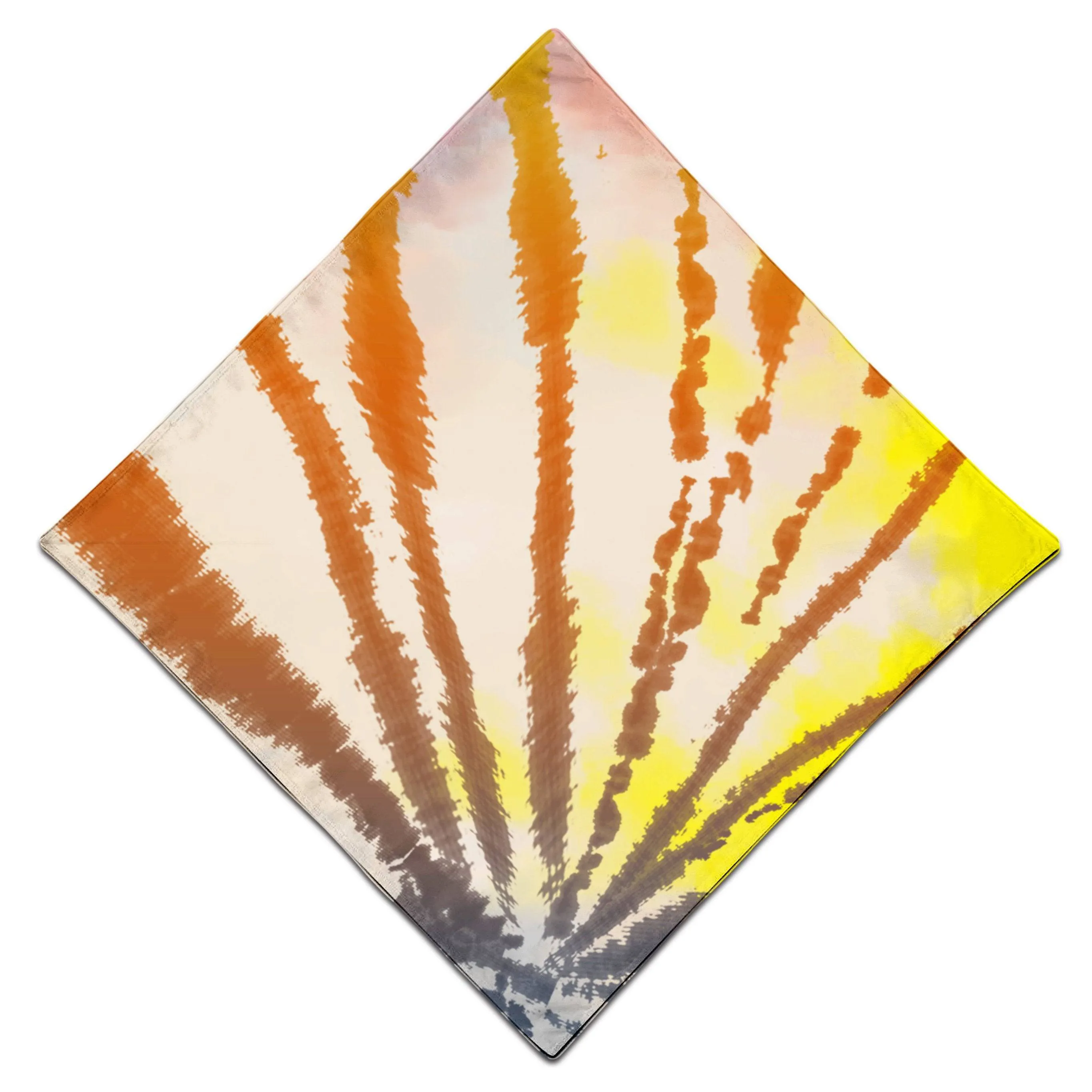 Sunrise Tie Dye Bandana sold by iEDM product image thumbnail 3