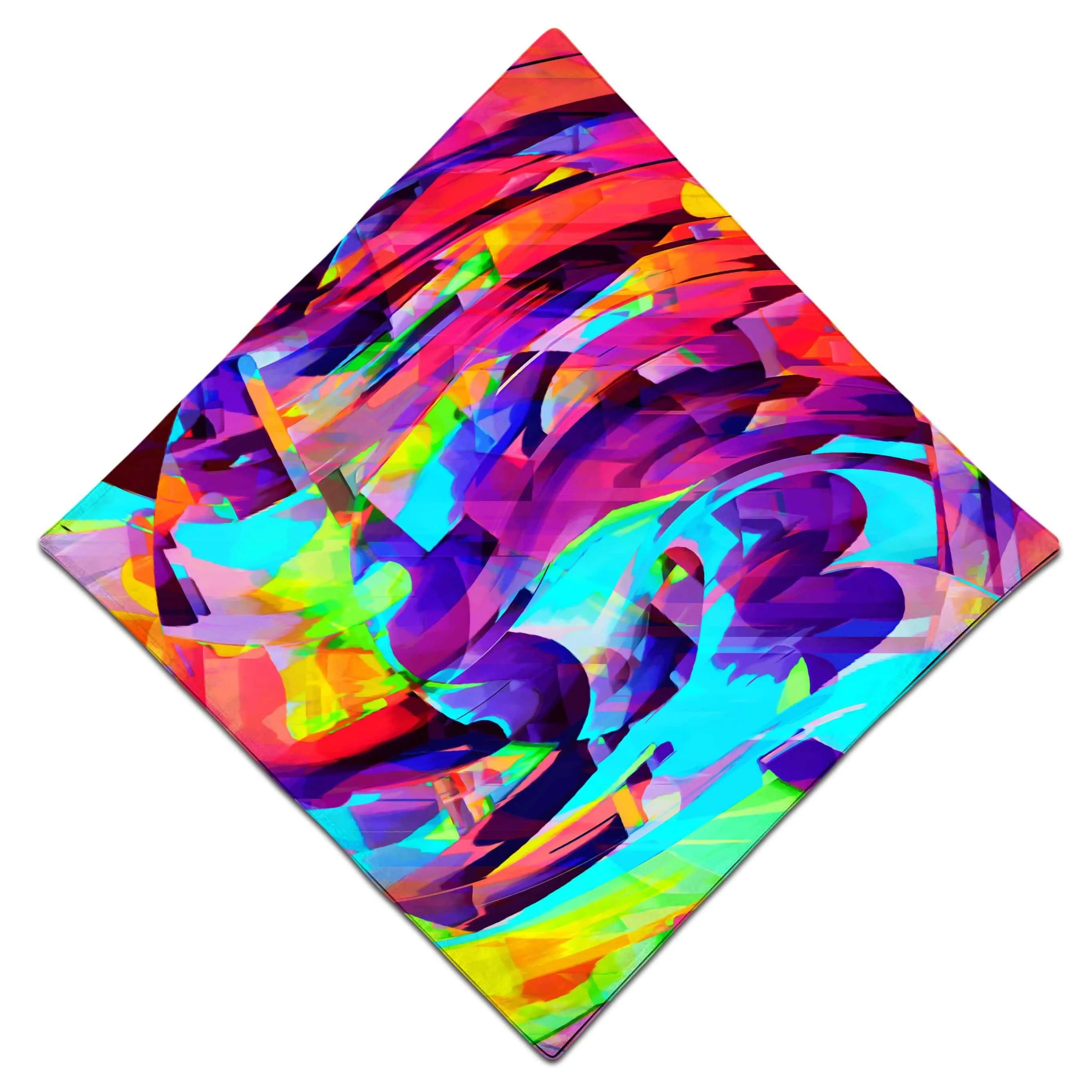 Rainbow Graffiti Explosion Bandana sold by iEDM product image thumbnail 3