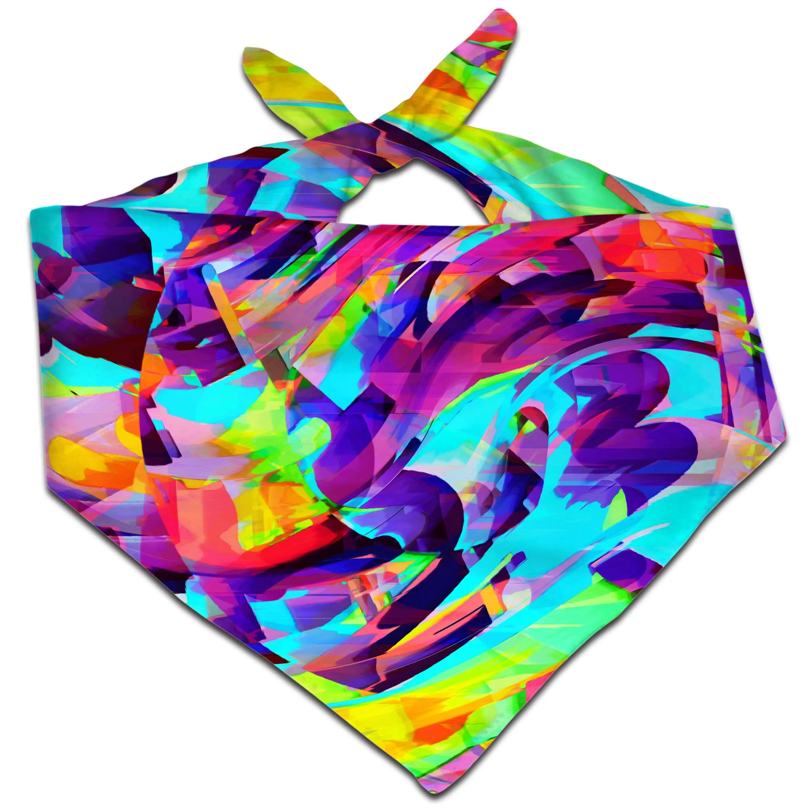 Rainbow Graffiti Explosion Bandana sold by iEDM