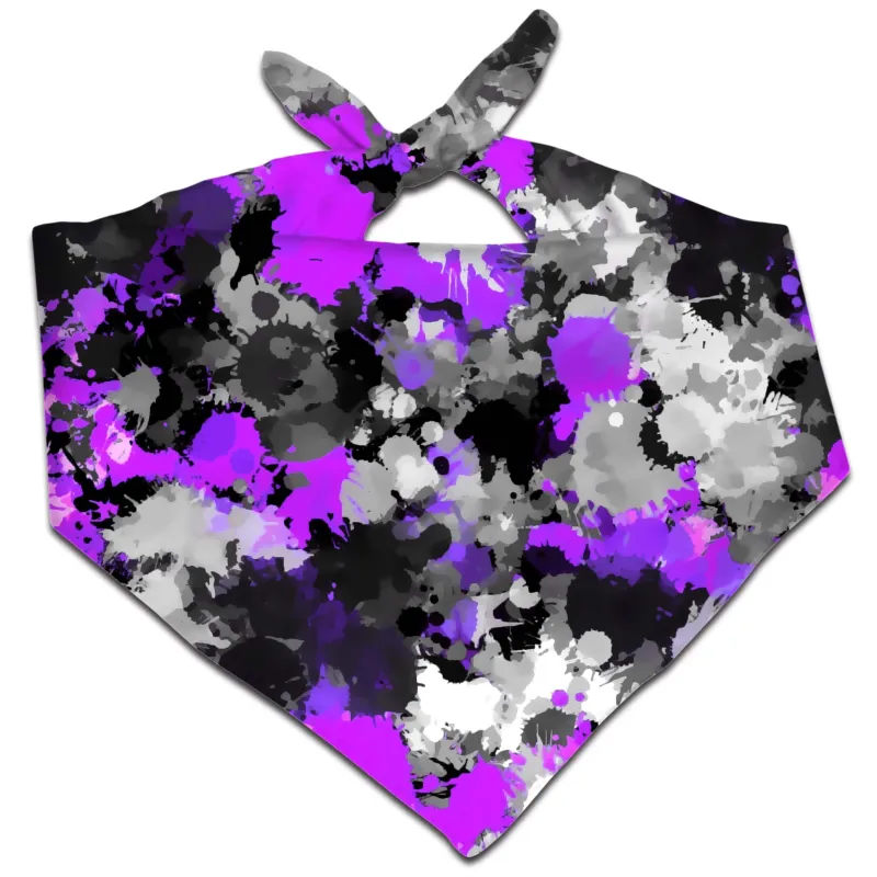 Purple Drip Bandana sold by iEDM