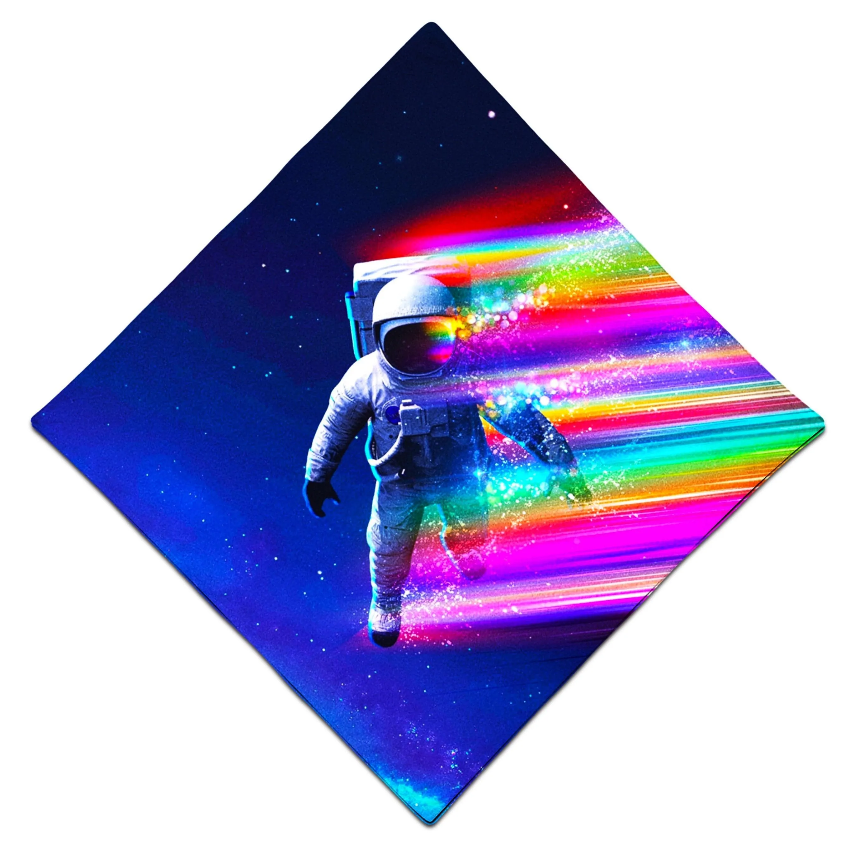 Rainbow Glow Bandana sold by iEDM product image thumbnail 3