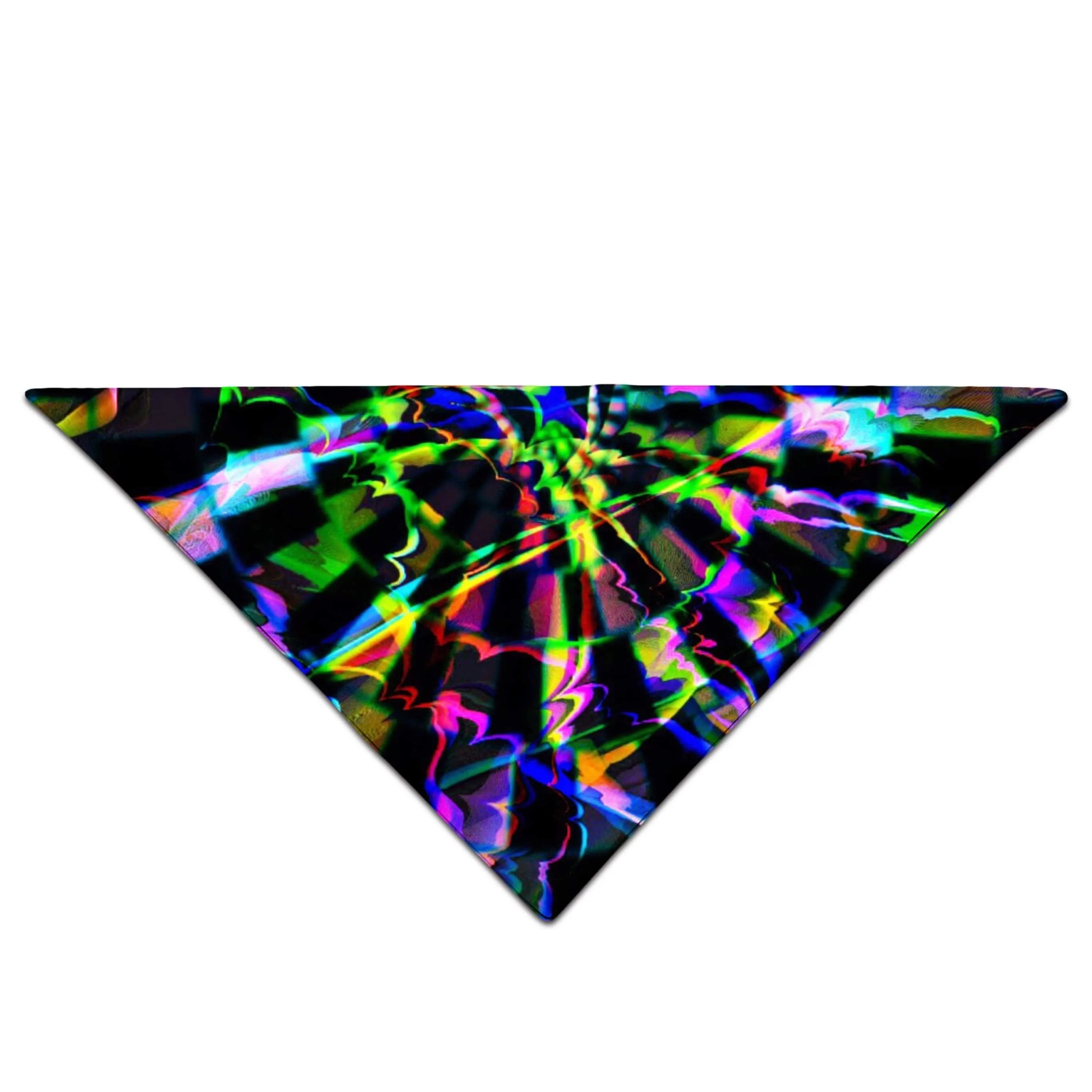 Rainbow Glitch Bandana sold by iEDM product image thumbnail 2