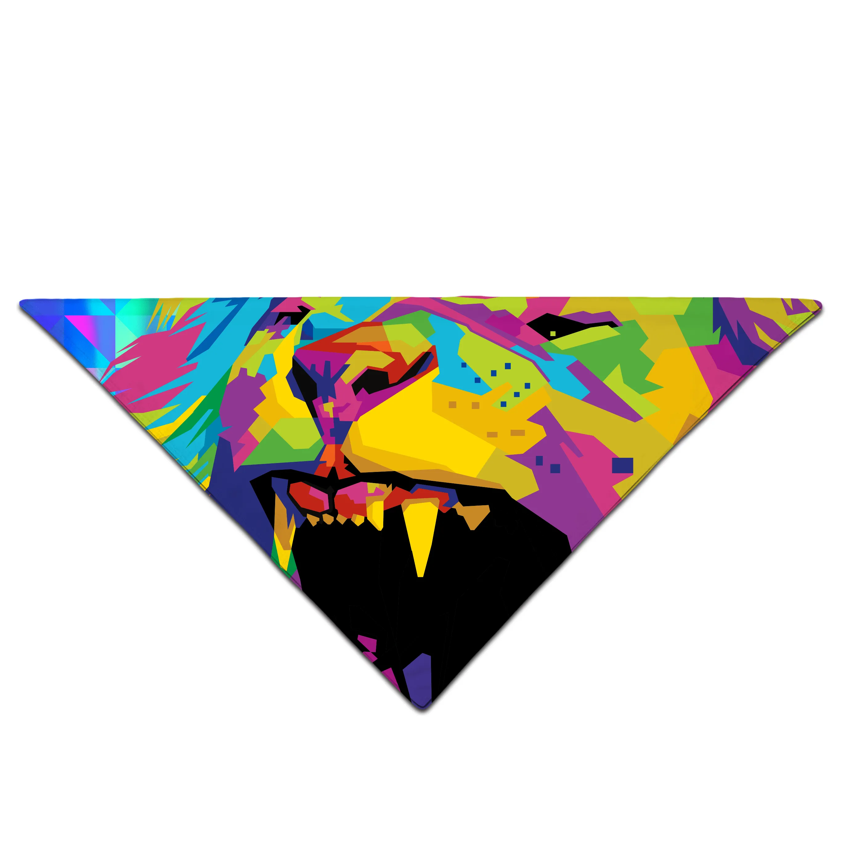 Psychedelic Lion Bandana sold by iEDM product image thumbnail 2