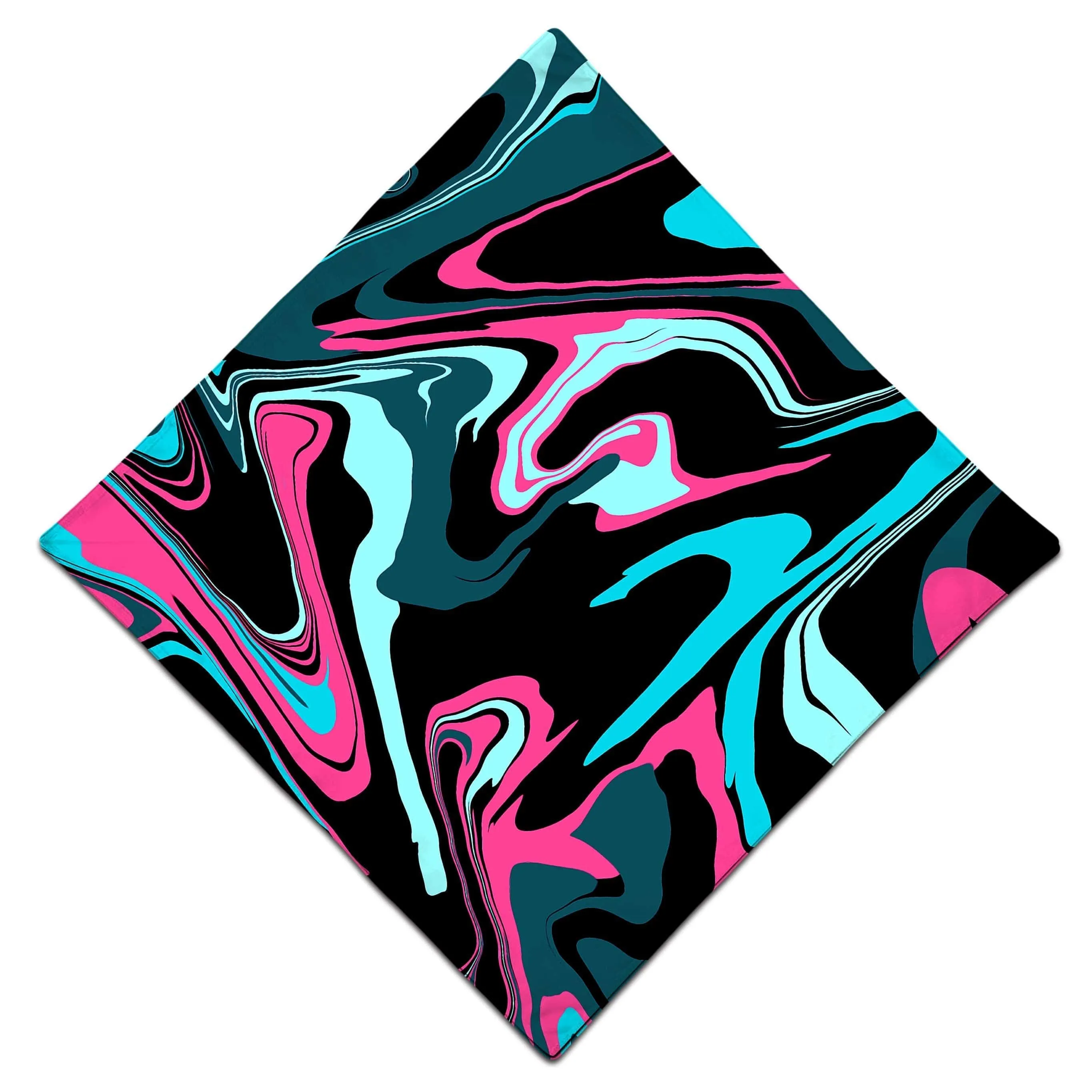 Pink Cyan Melt Bandana sold by iEDM product image thumbnail 2