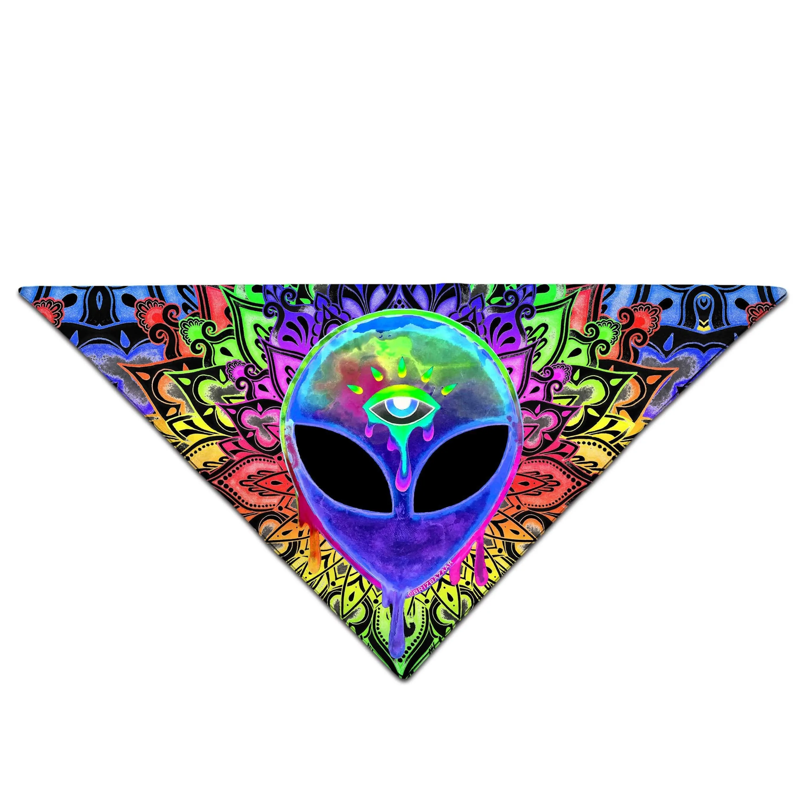 Psy Alien Purple Bandana sold by iEDM product image thumbnail 2