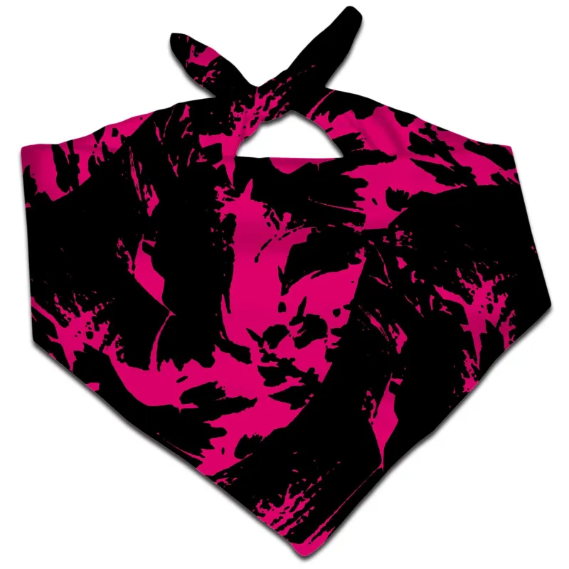 Pink Swirl Bandana sold by iEDM