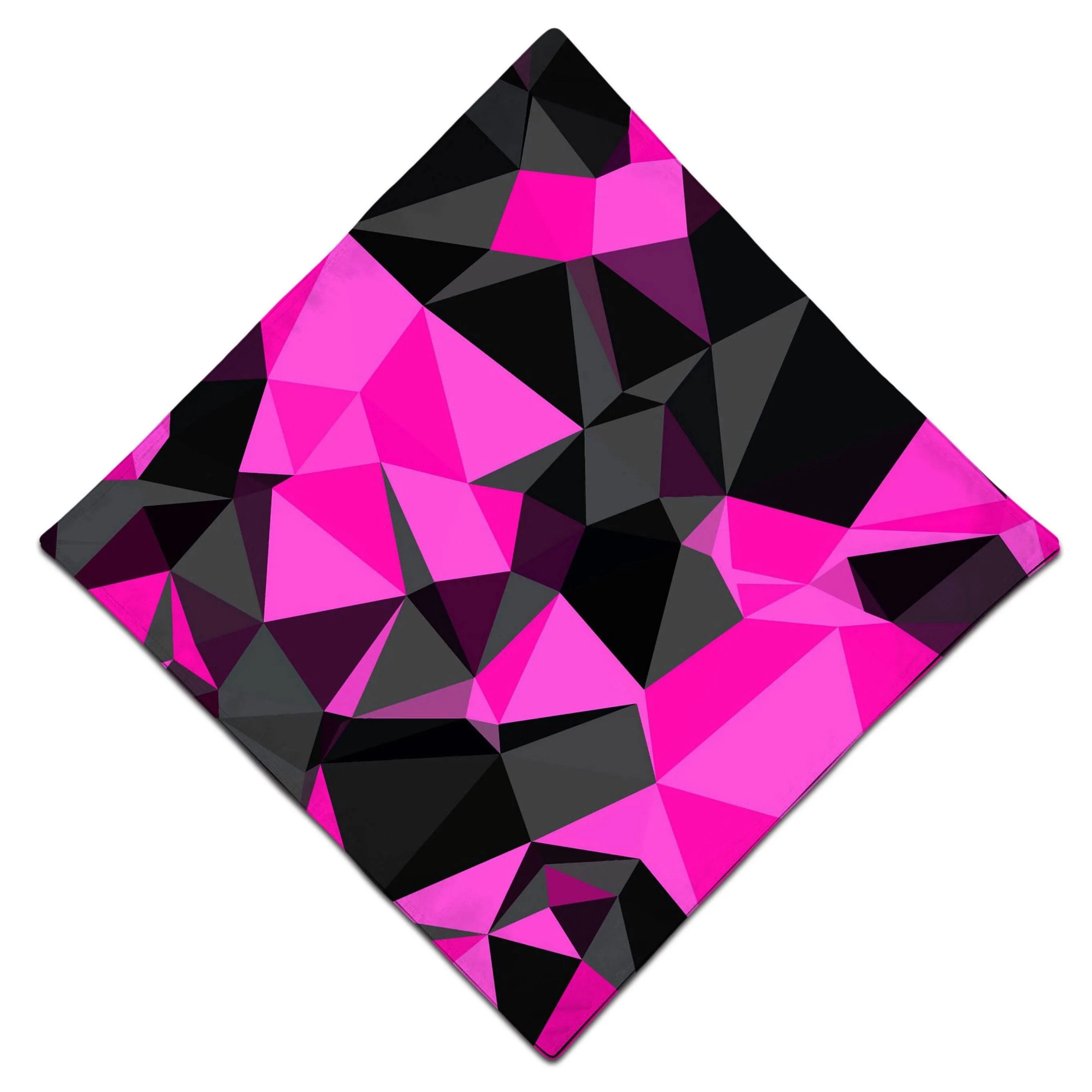Pink and Black Geo Bandana sold by iEDM product image thumbnail 3