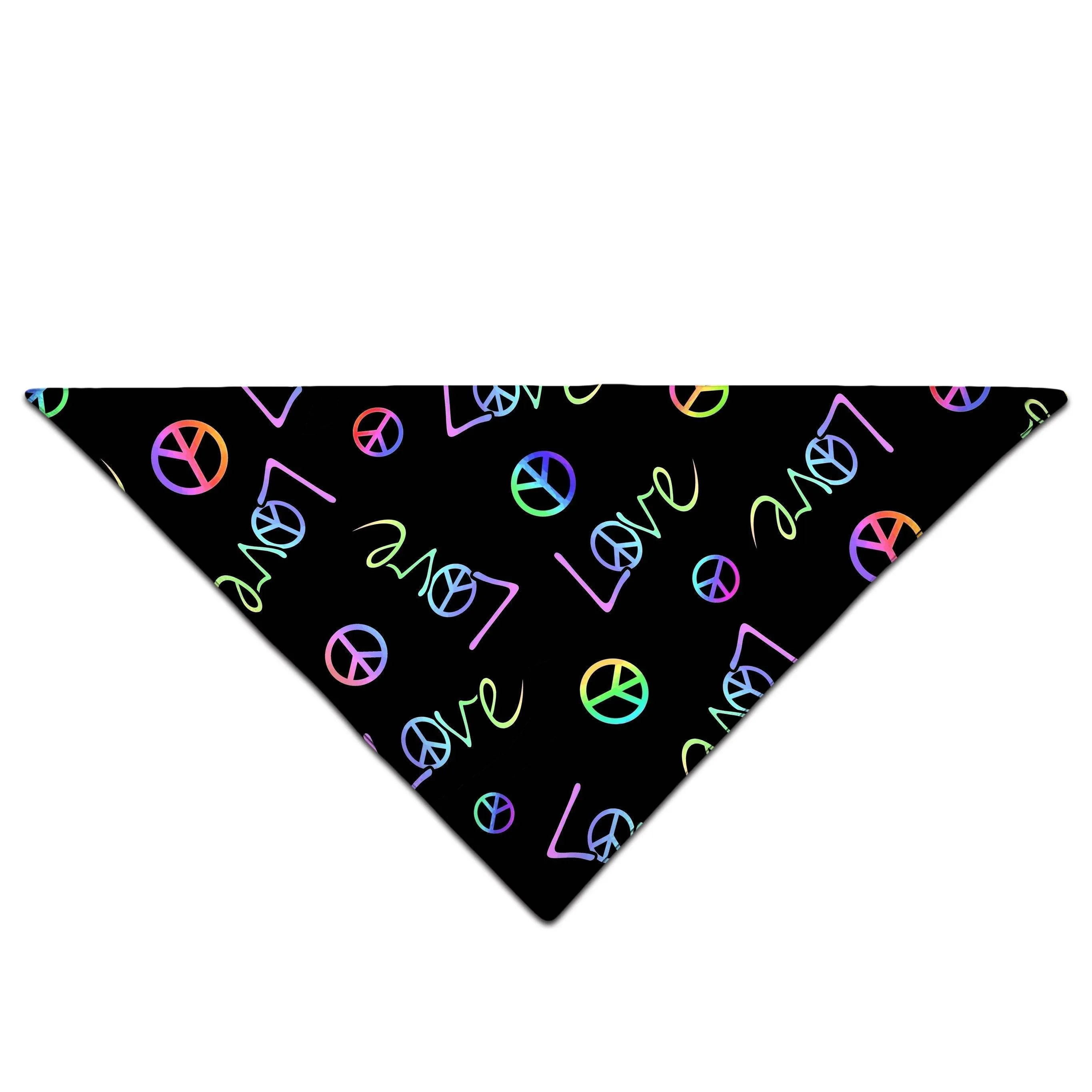 Peace and Love Bandana sold by iEDM product image thumbnail 2