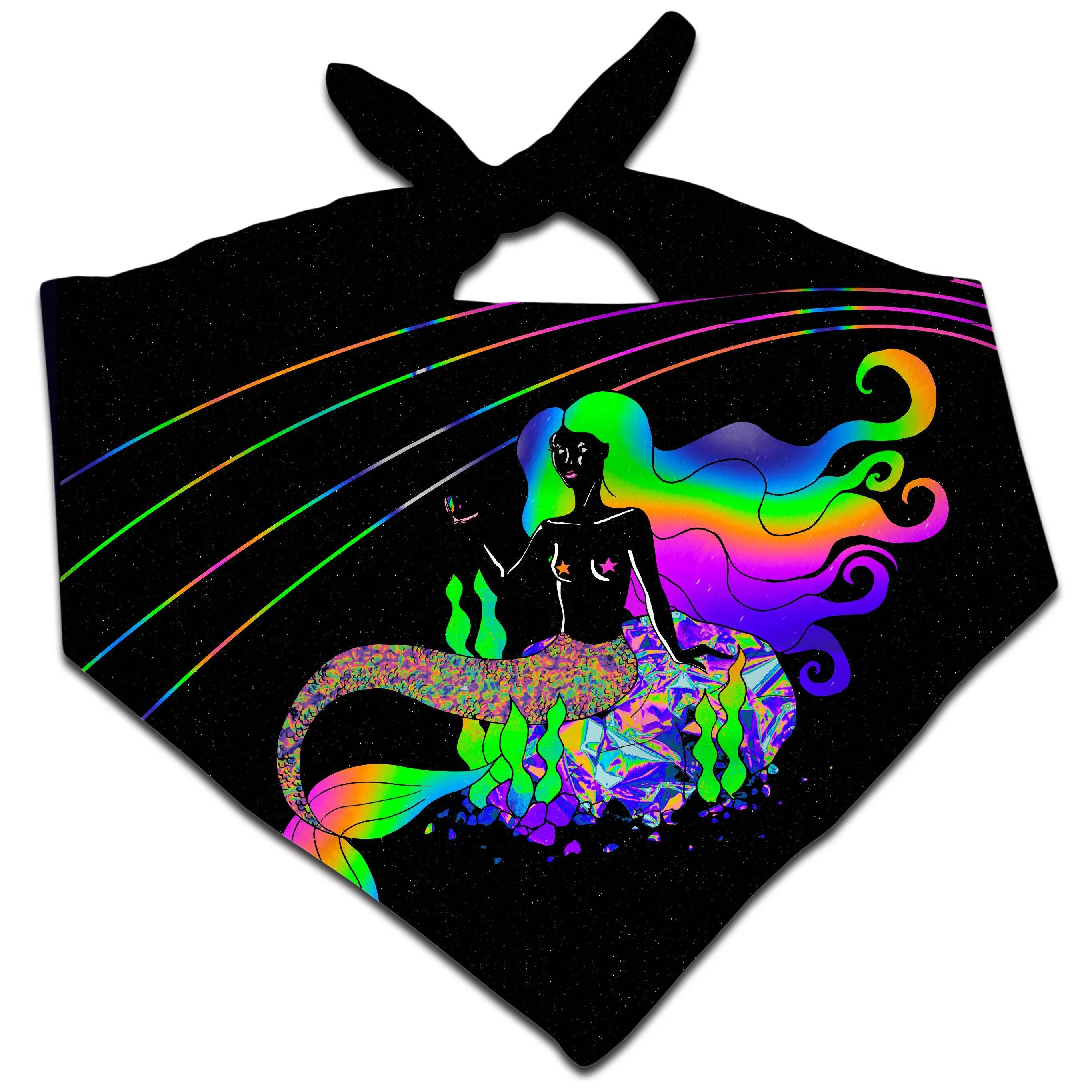 Neon Mermaid Bandana sold by iEDM