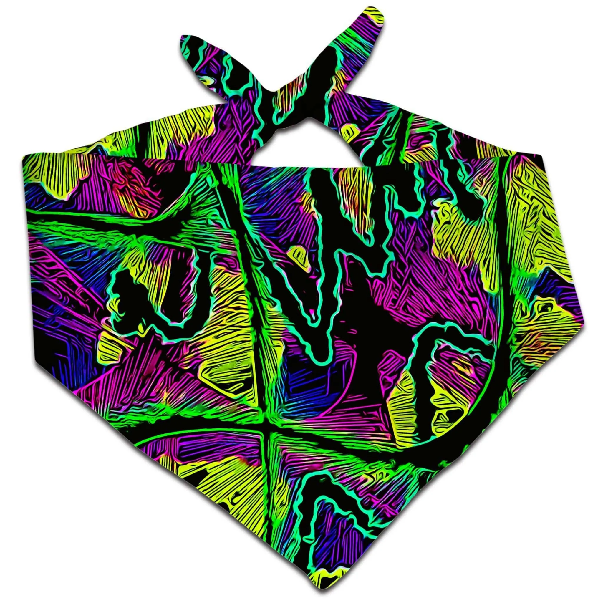 Neon Graffiti Bandana sold by iEDM
