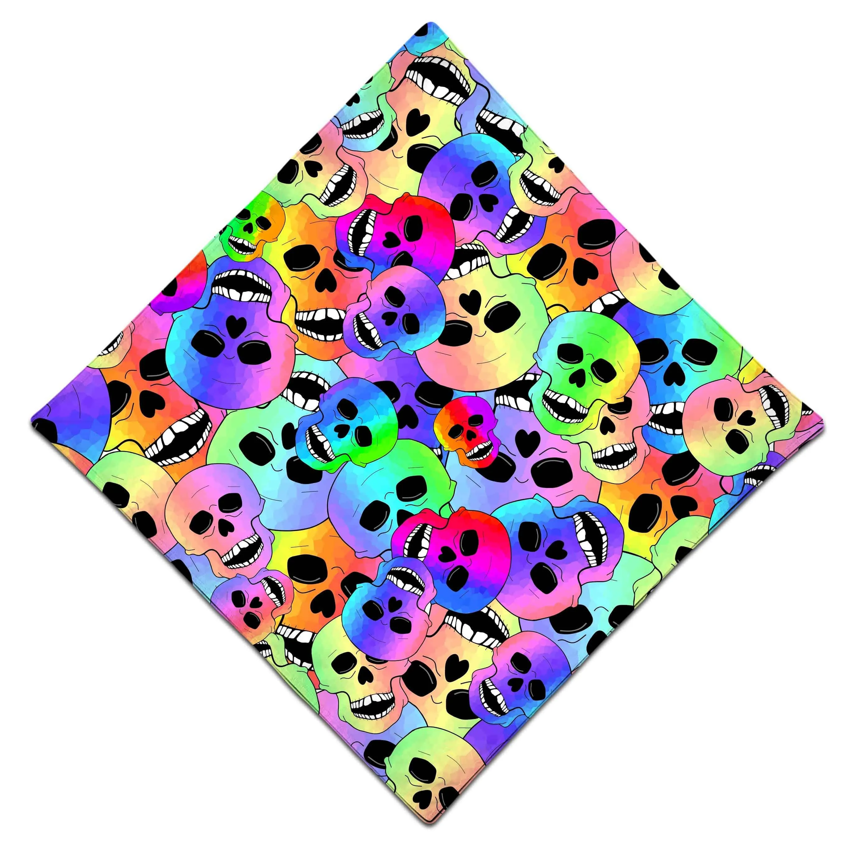 Happy Skulls Bandana sold by iEDM product image thumbnail 3