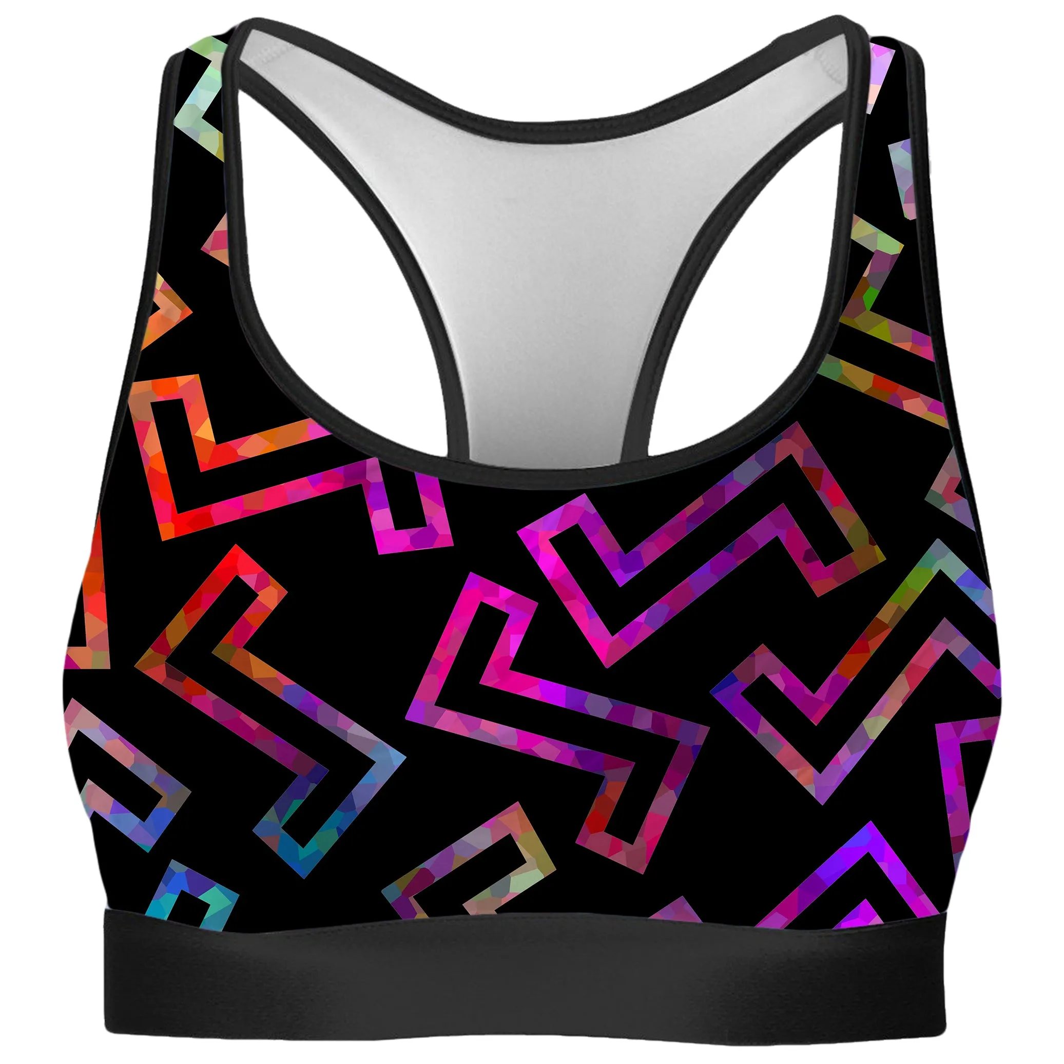 Sparkle Geometric Rave Bra and Leggings Combo sold by iEDM product image thumbnail 2