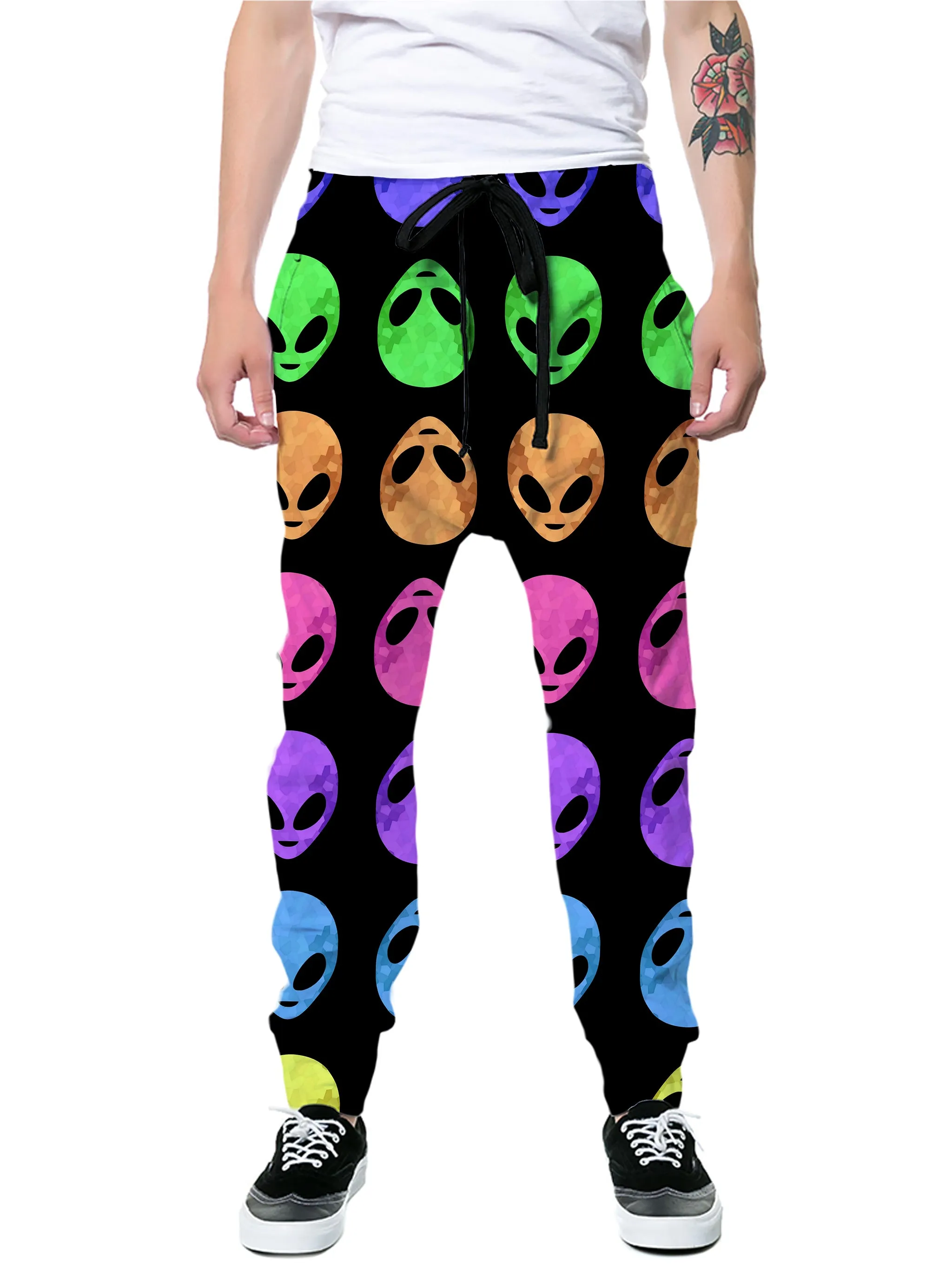 Alien Pattern T-Shirt and Joggers Combo sold by iEDM product image thumbnail 3