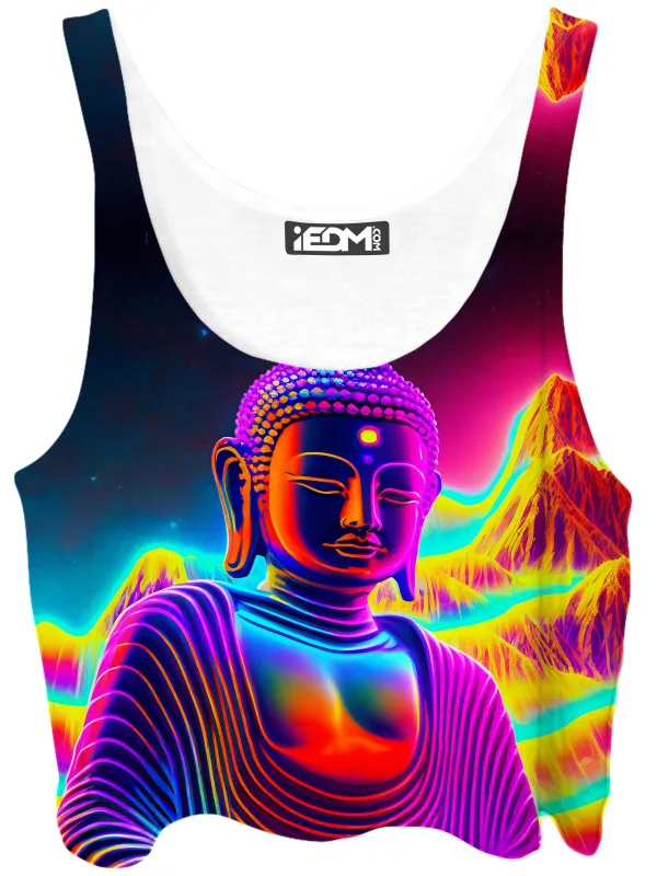 Neon Budha Crop Top sold by iEDM