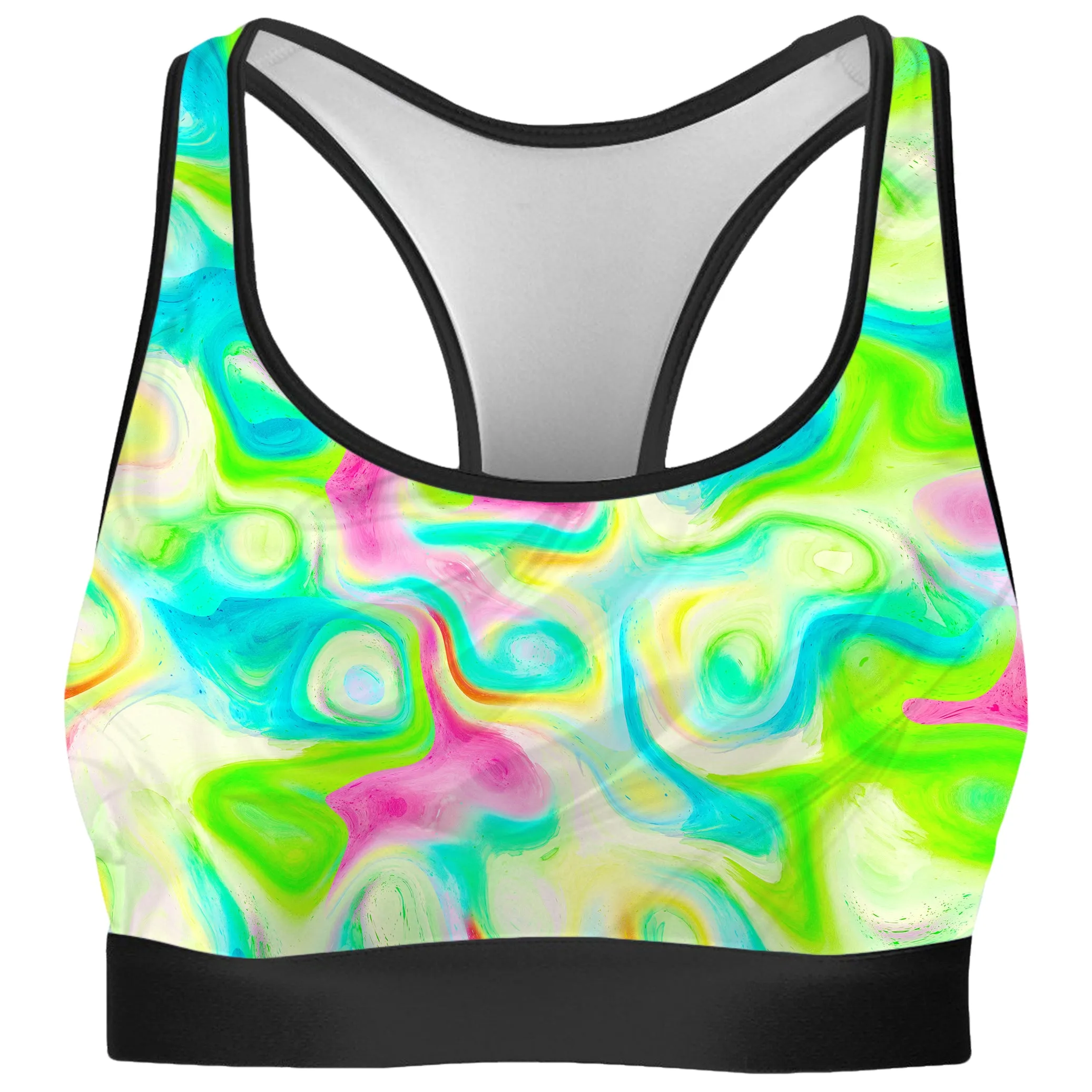 Watercolor Dreams Rave Bra sold by iEDM