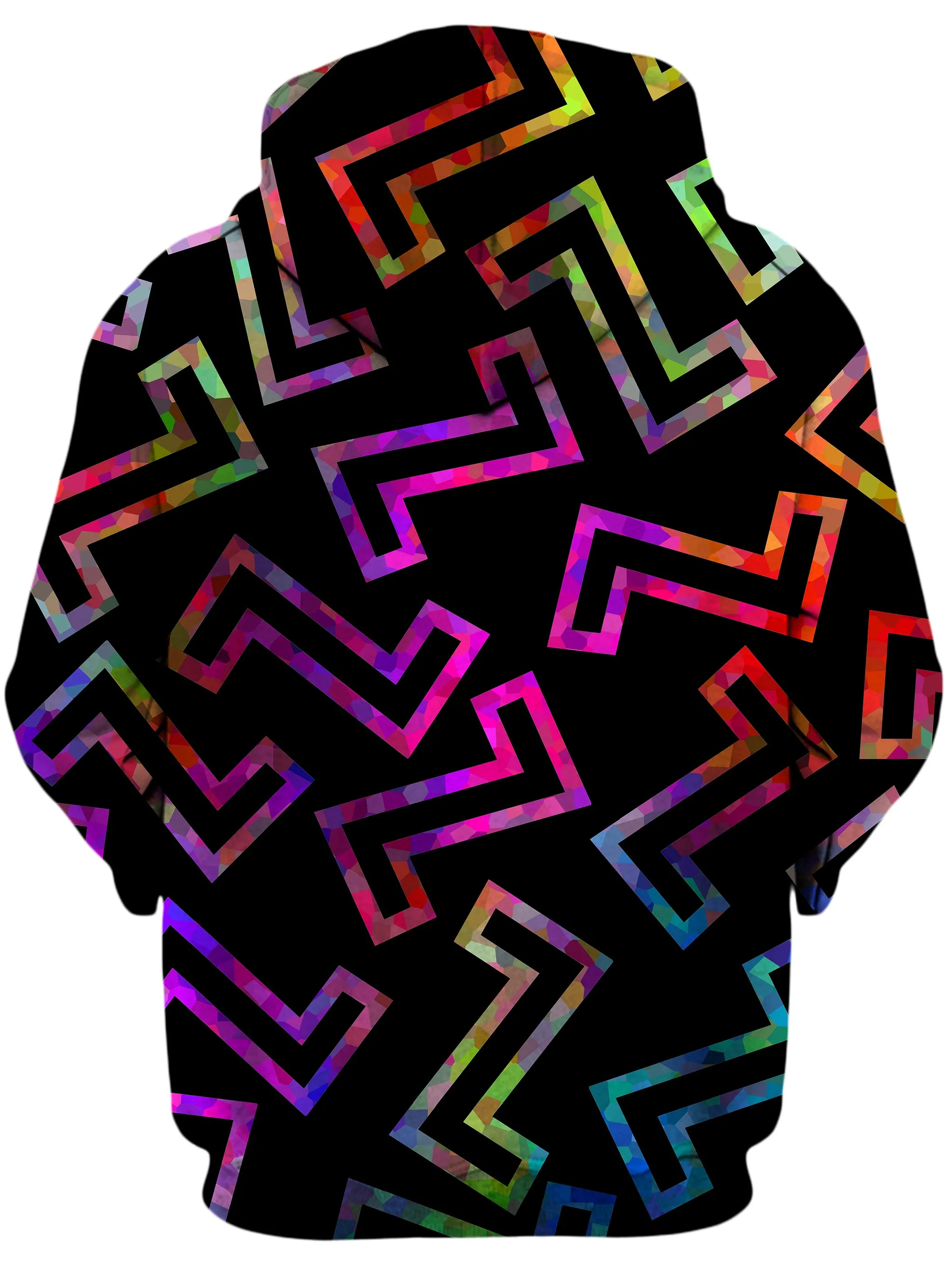 Sparkle Geometric Unisex Hoodie sold by iEDM product image thumbnail 2