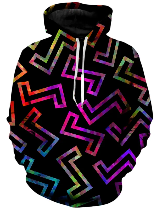Sparkle Geometric Unisex Hoodie sold by iEDM