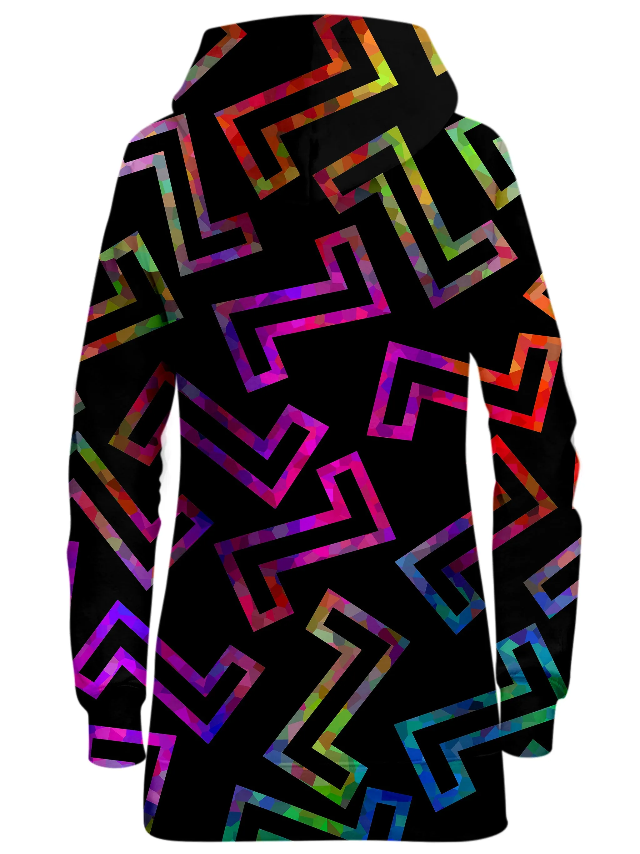 Sparkle Geometric Hoodie Dress sold by iEDM product image thumbnail 2
