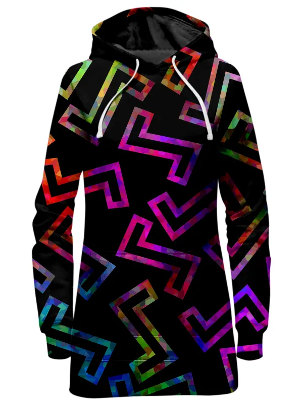 Sparkle Geometric Hoodie Dress sold by iEDM