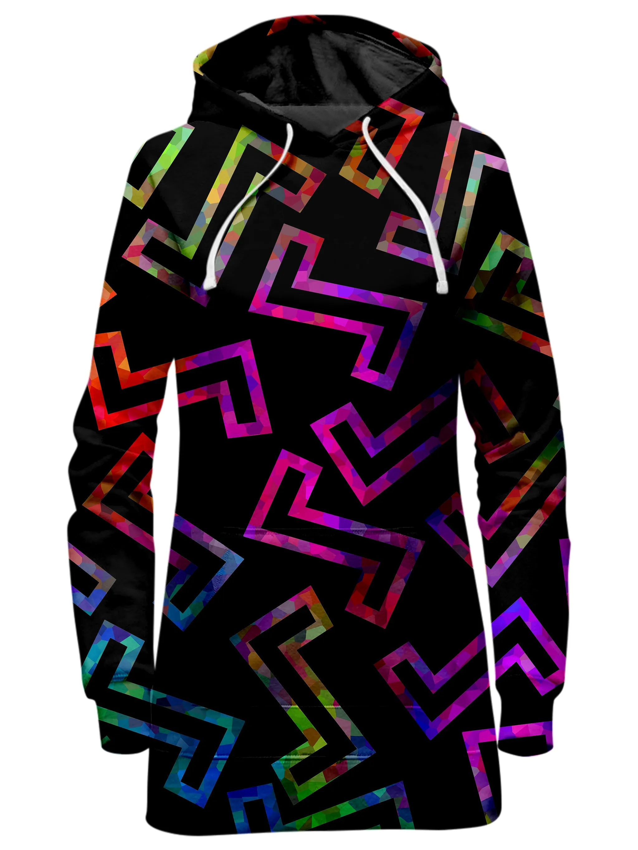Sparkle Geometric Hoodie Dress sold by iEDM