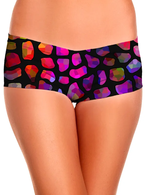 Jewel Giraffe Spots Booty Shorts sold by iEDM