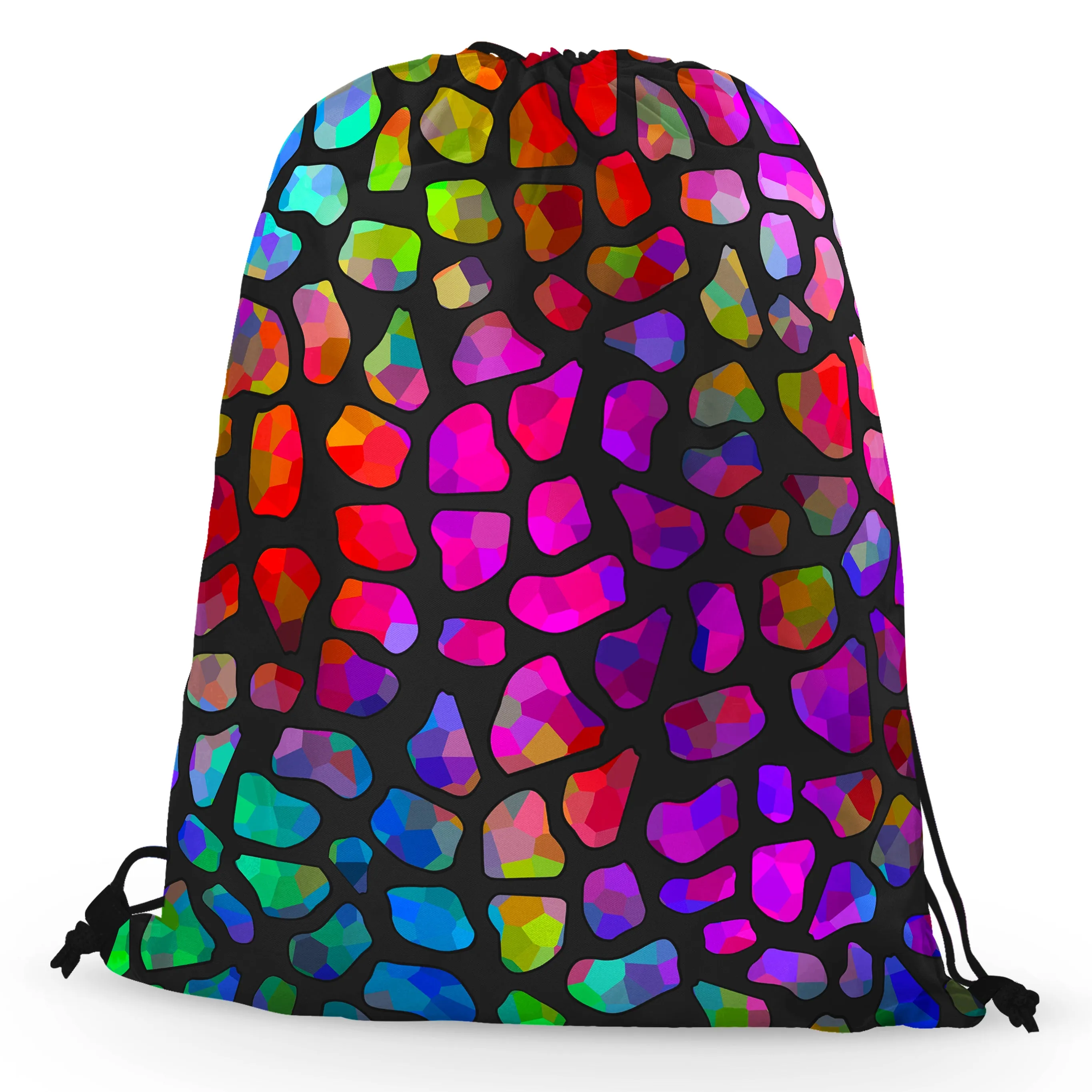 Jewel Giraffe Spots Drawstring Bag sold by iEDM product image thumbnail 2
