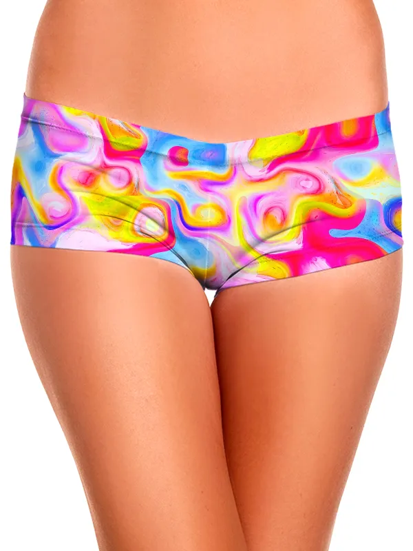 Cotton Candy Booty Shorts sold by iEDM