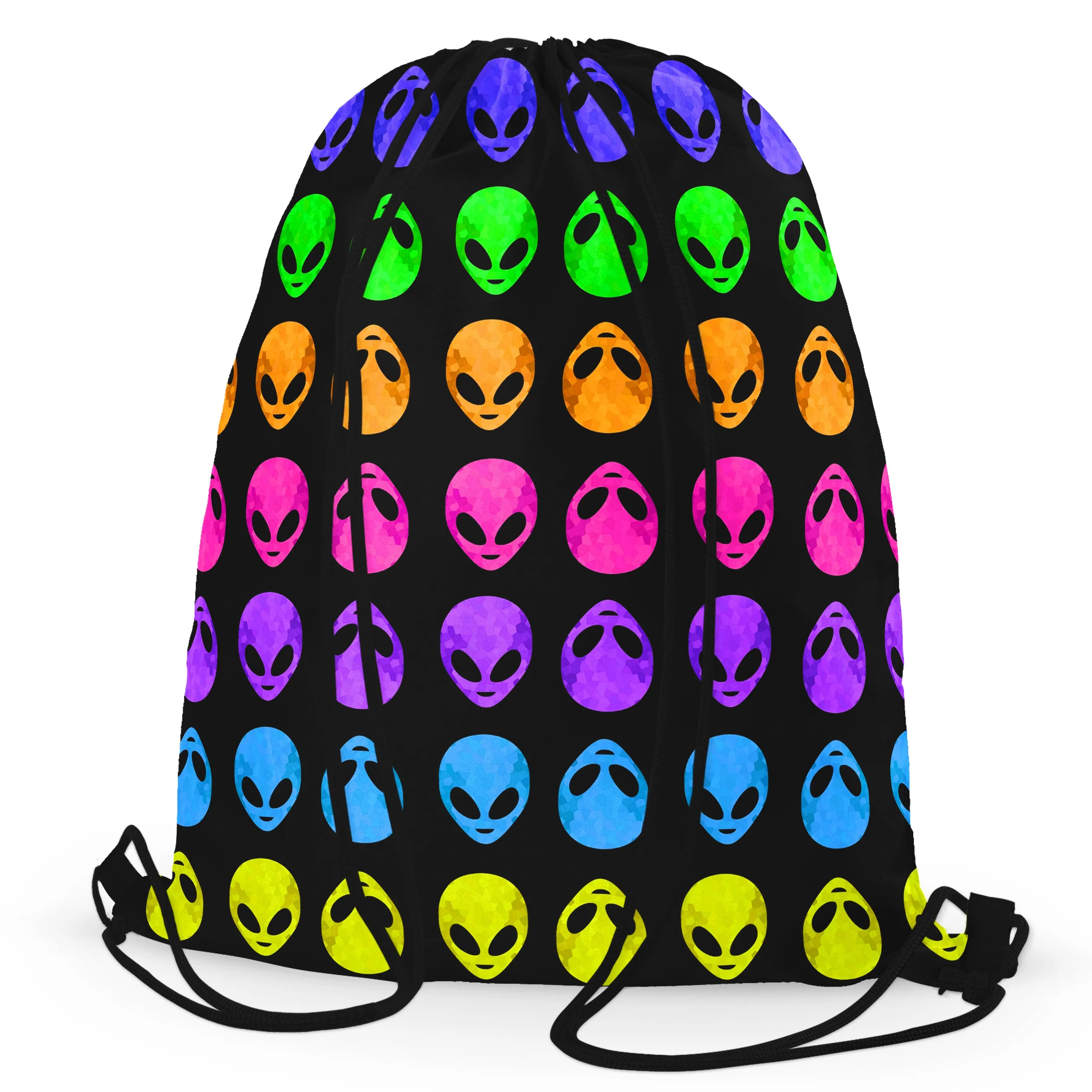 Alien Pattern Drawstring Bag sold by iEDM product image thumbnail 3