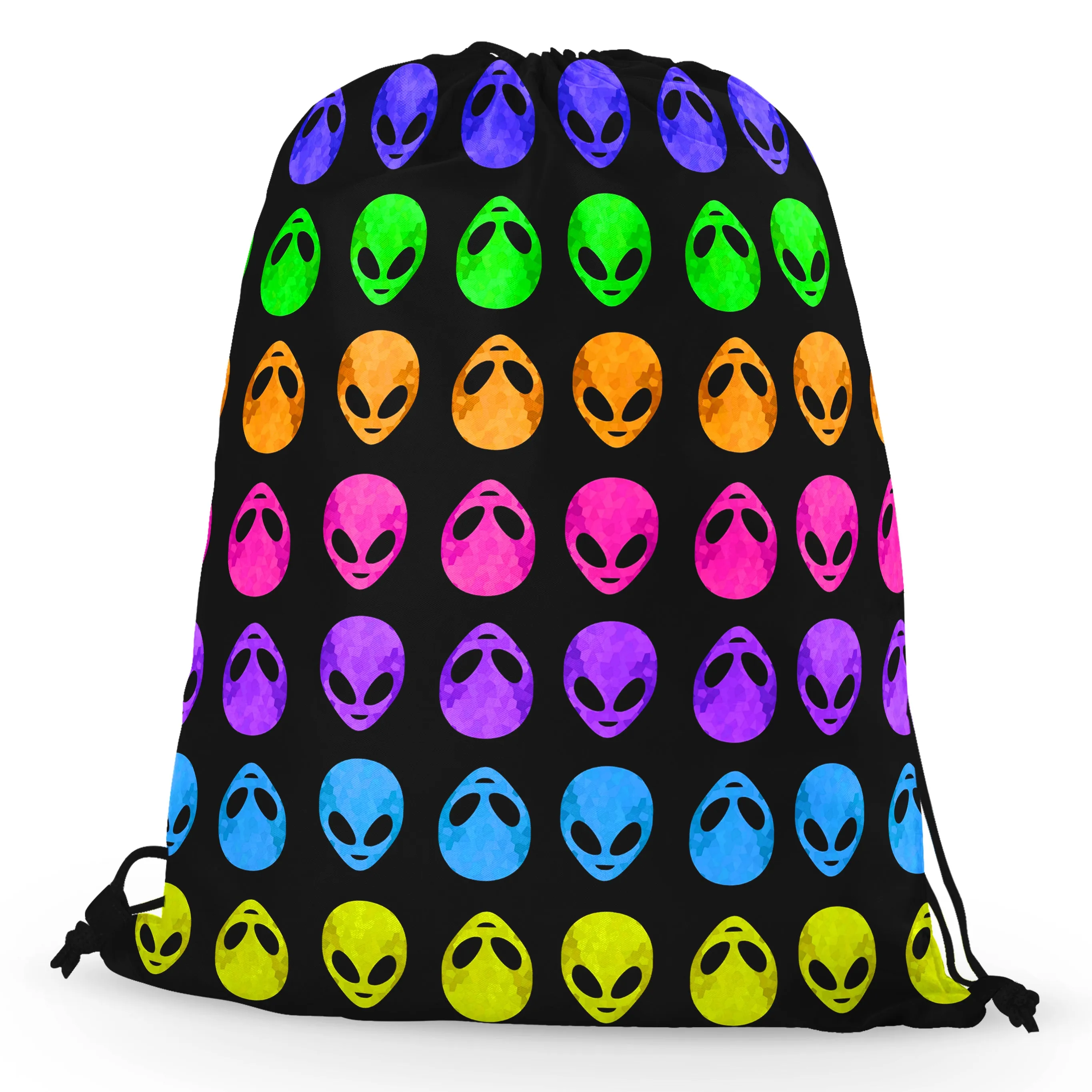 Alien Pattern Drawstring Bag sold by iEDM product image thumbnail 2