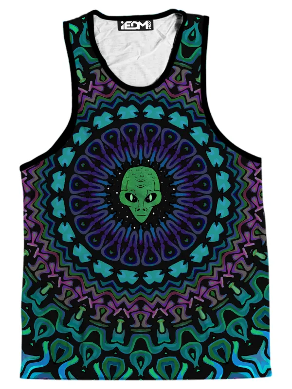 Alien Kaleidoscope Men's Tank sold by iEDM