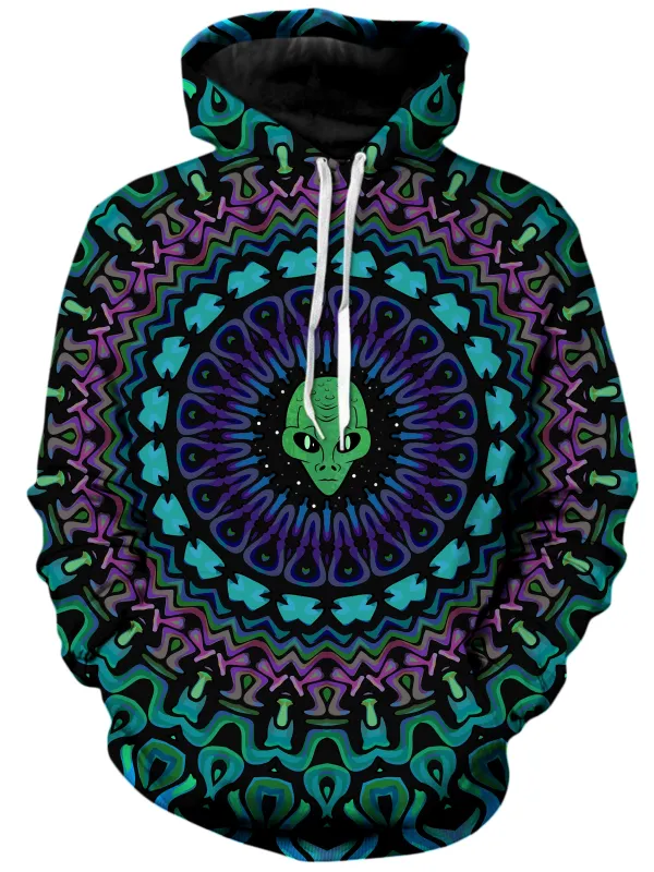 Alien Kaleidoscope Unisex Hoodie sold by iEDM