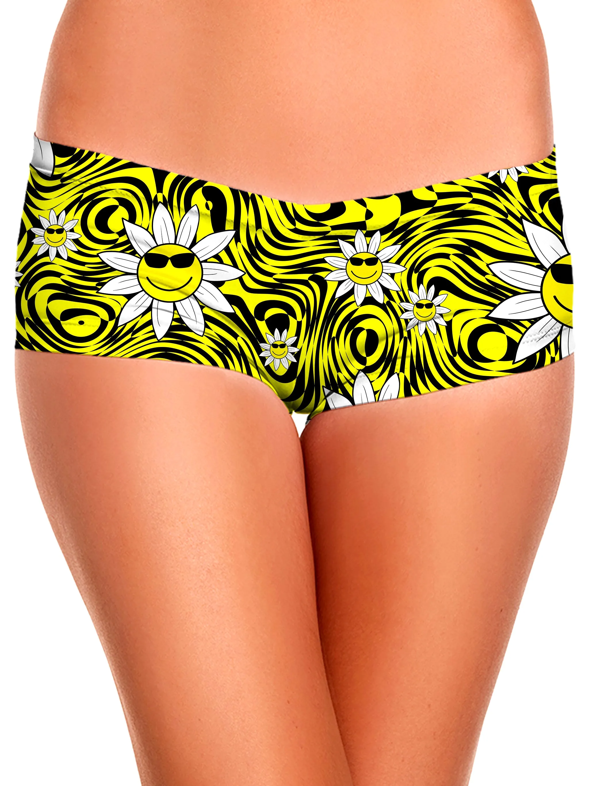 Smiling Daisies Booty Shorts sold by iEDM