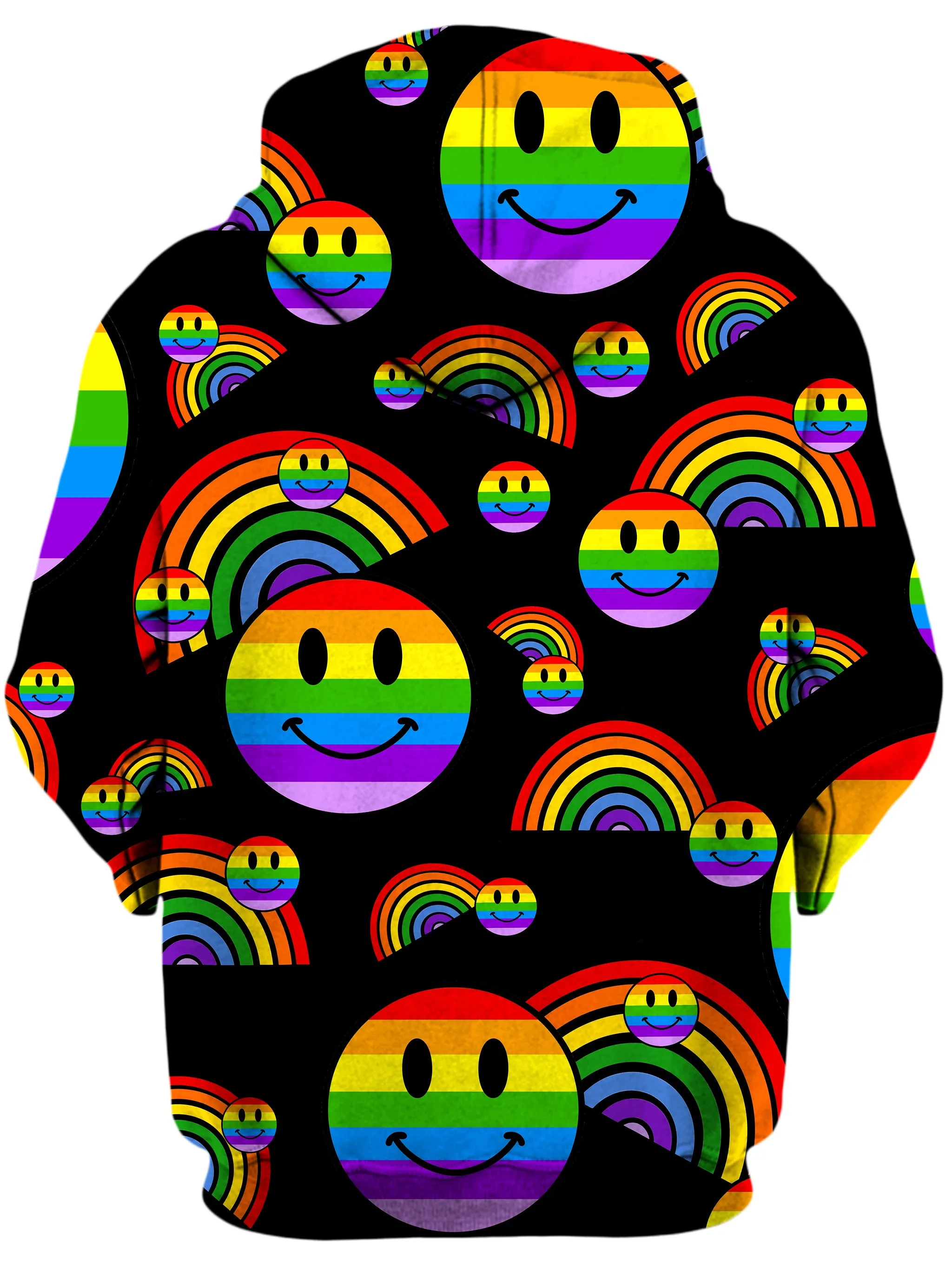 Rainbow Love Unisex Hoodie sold by iEDM product image thumbnail 2