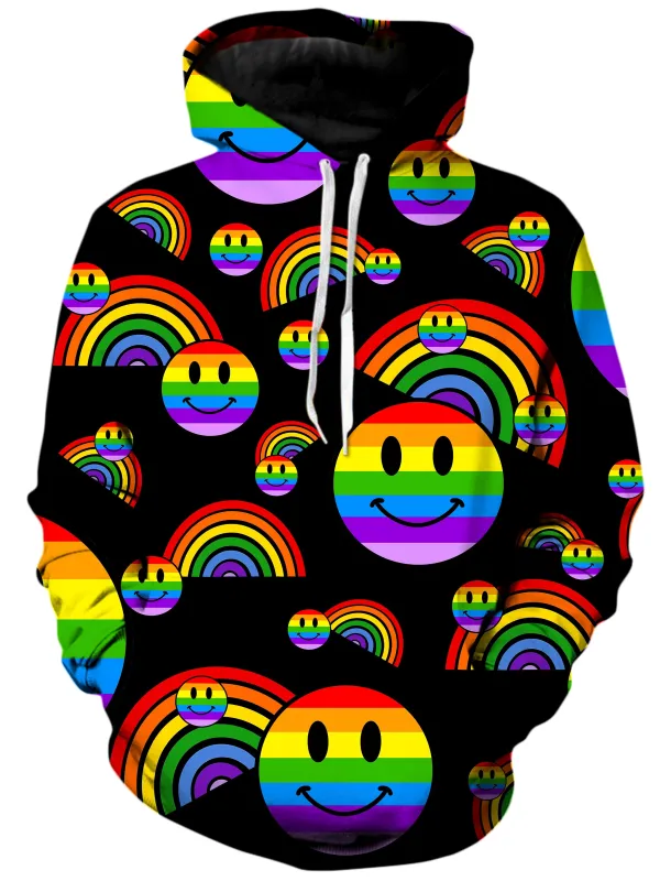 Rainbow Love Unisex Hoodie sold by iEDM