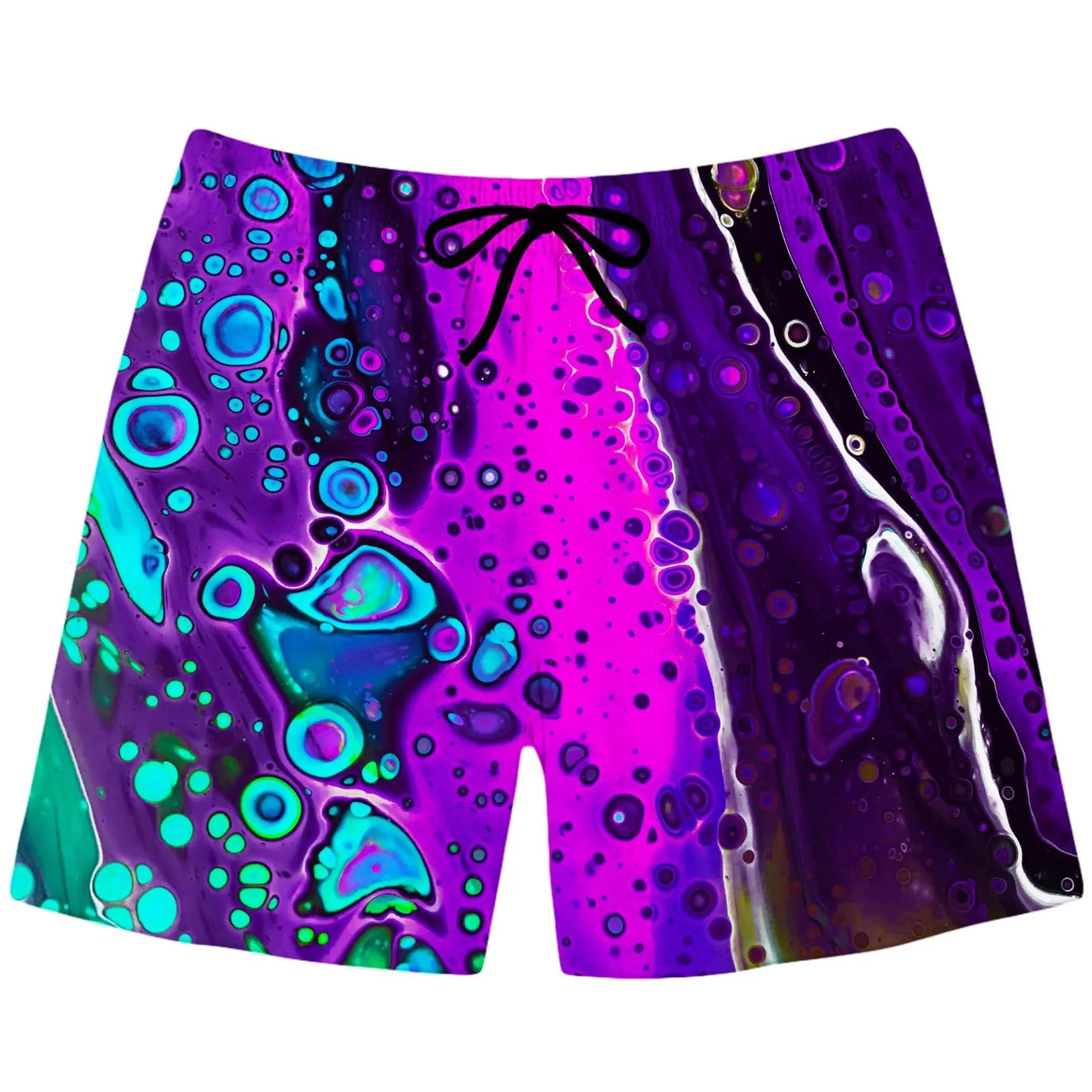 Purple Trip Swim Trunks sold by iEDM
