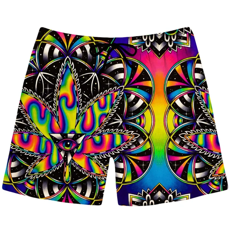 Kronic Haze Swim Trunks sold by iEDM