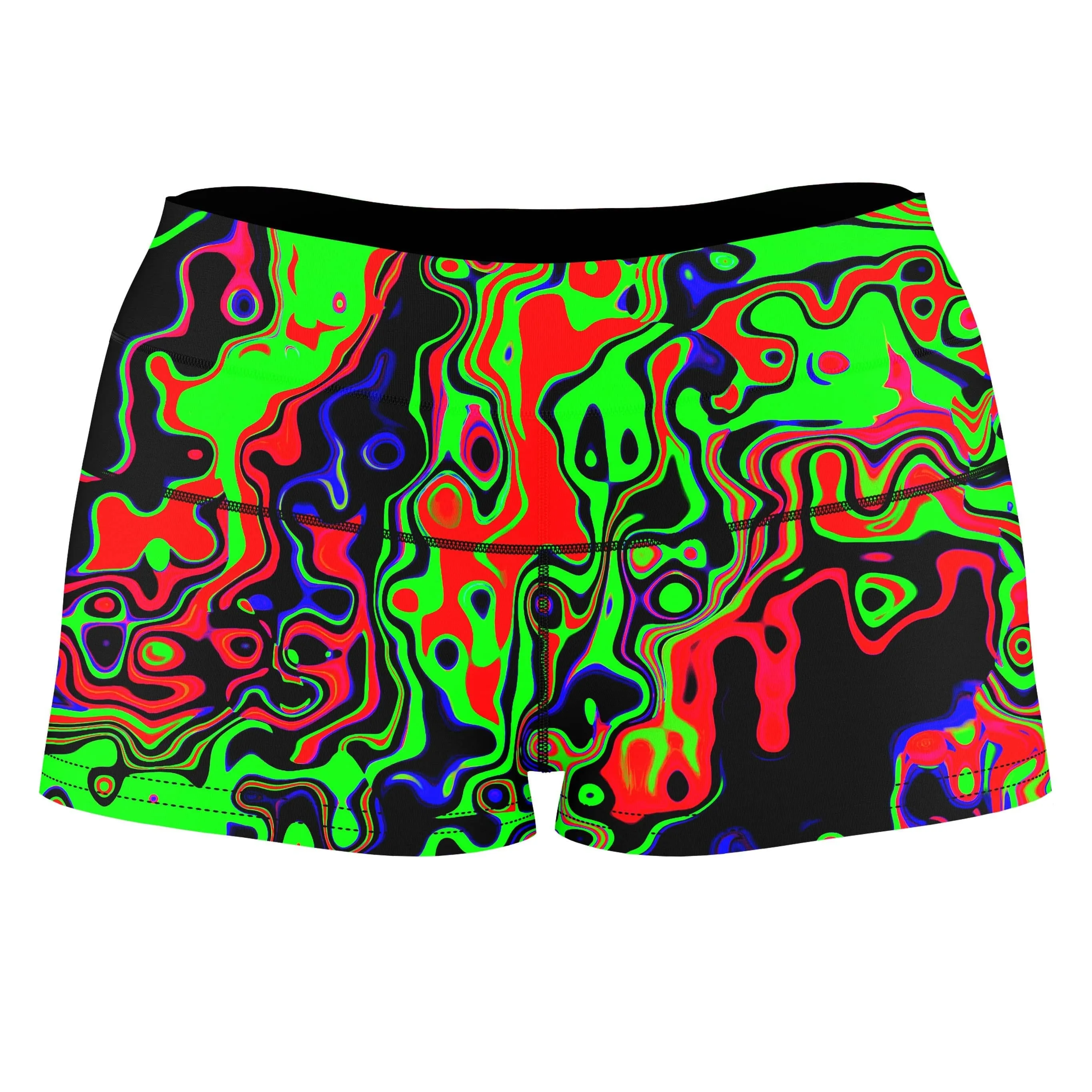 Toxic Waste High-Waisted Women's Shorts sold by iEDM