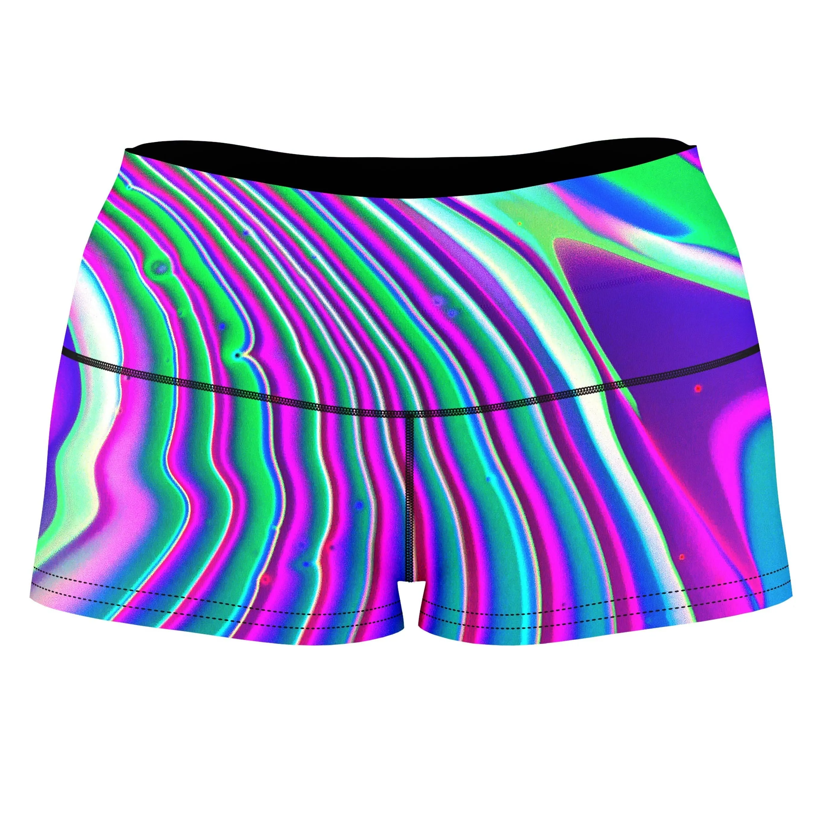 Tangerine Dream High-Waisted Women's Shorts sold by iEDM