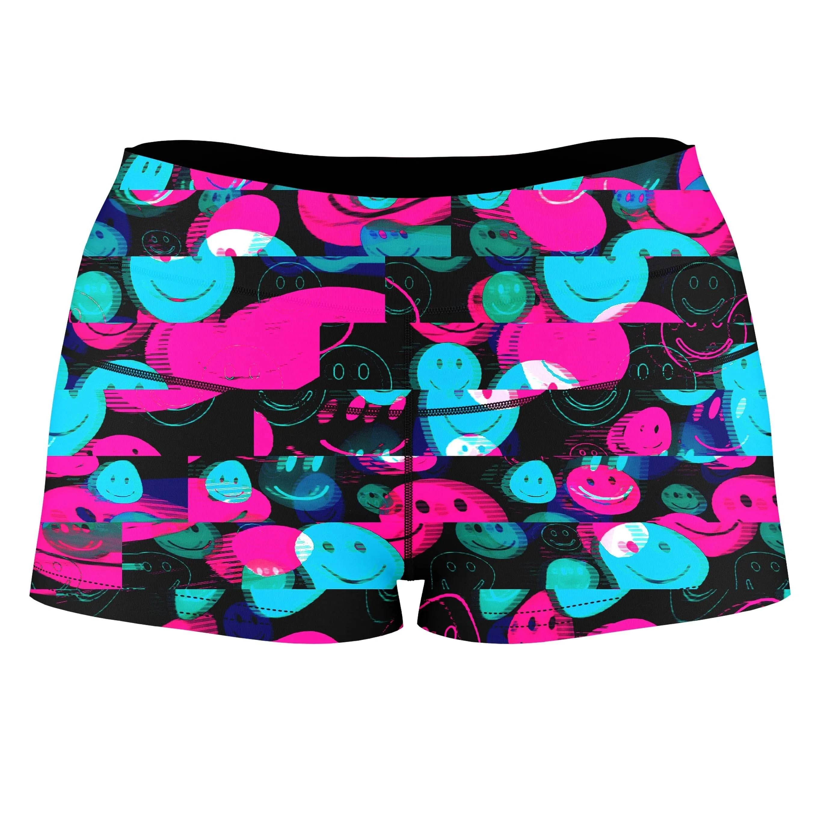 Smiles of Nightmares Past High-Waisted Women's Shorts sold by iEDM