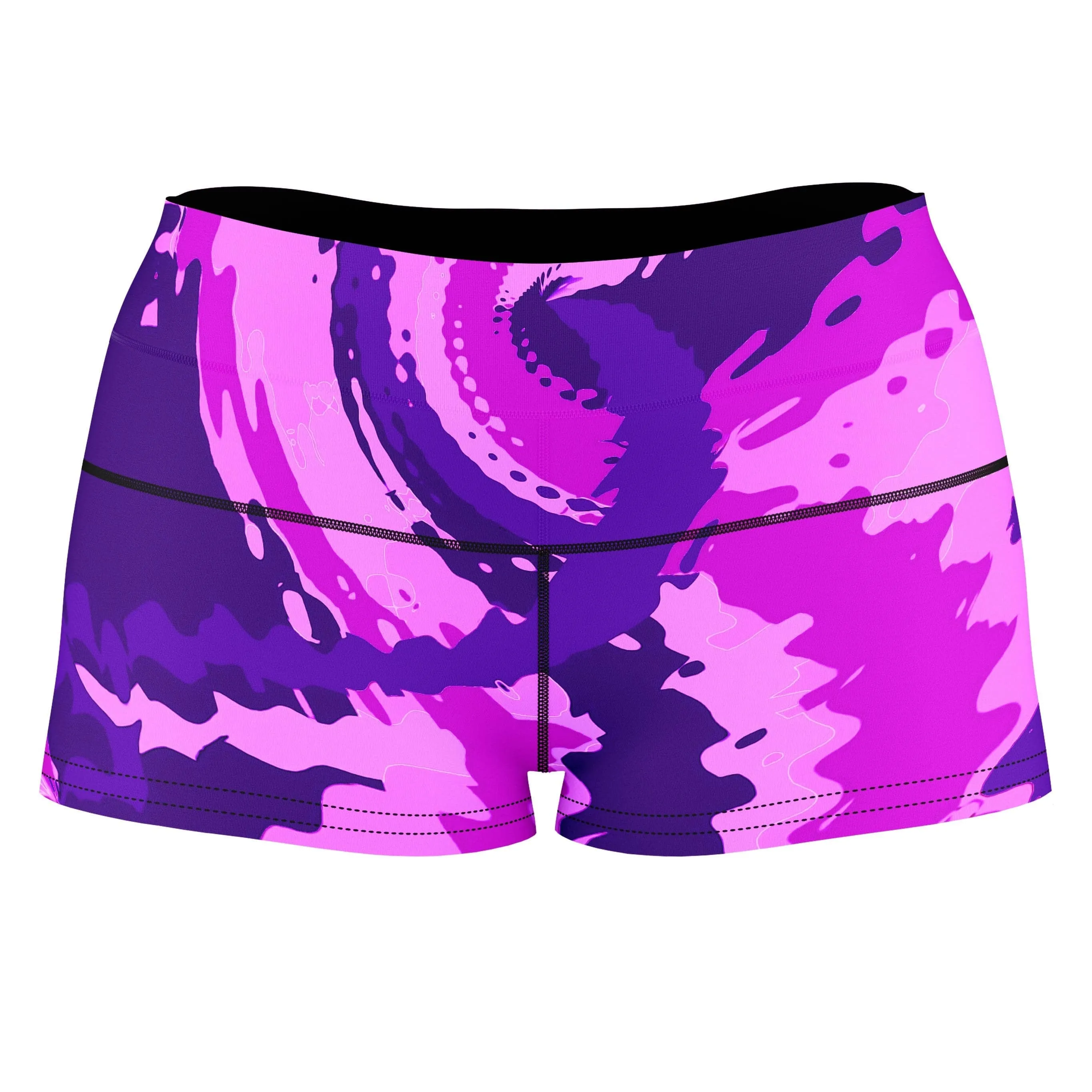 Purple Haze High-Waisted Women's Shorts sold by iEDM