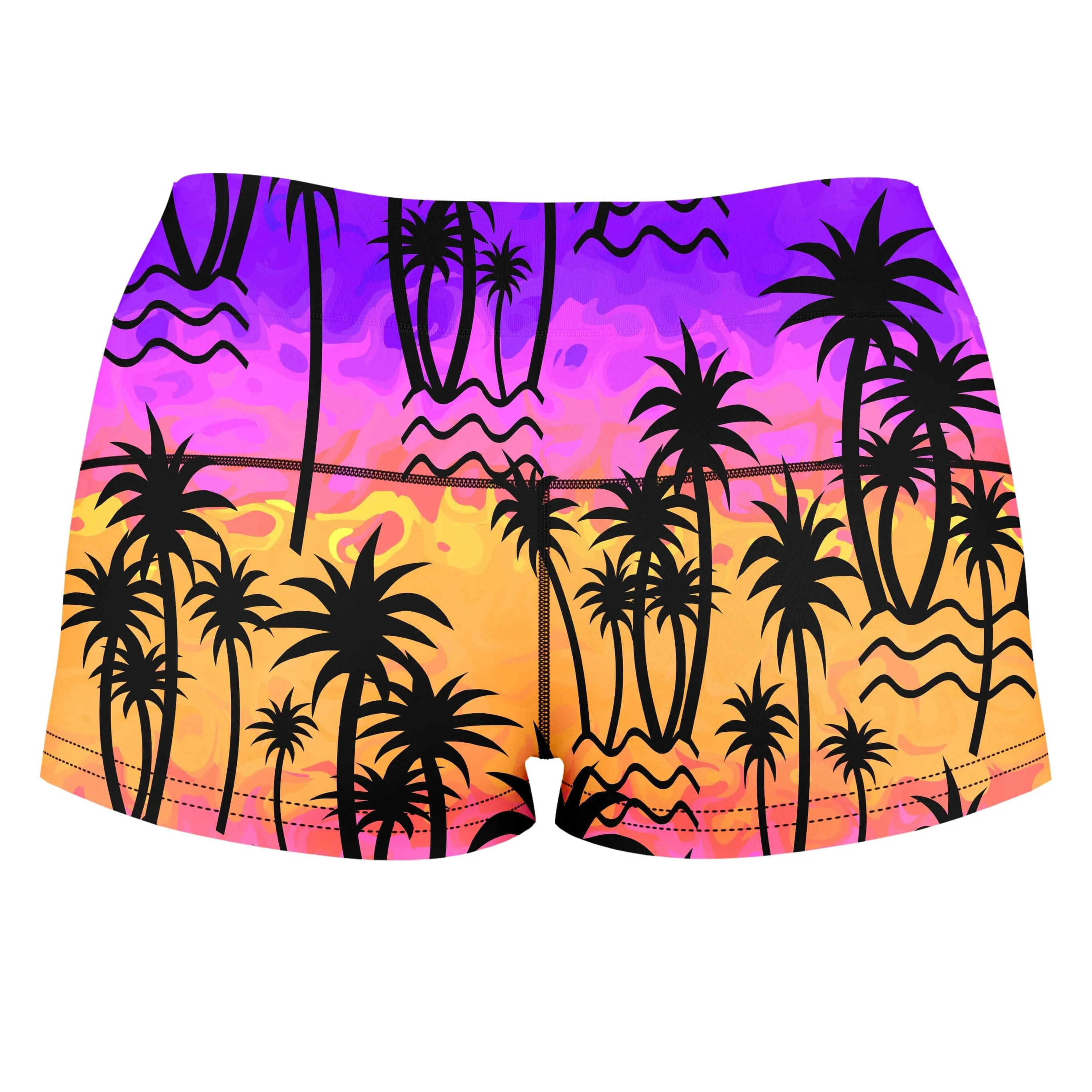 Sultry Summer High-Waisted Women's Shorts sold by iEDM product image thumbnail 2