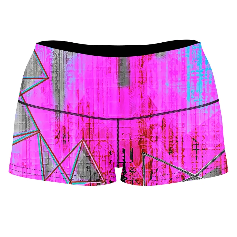 Pop High-Waisted Women's Shorts sold by iEDM