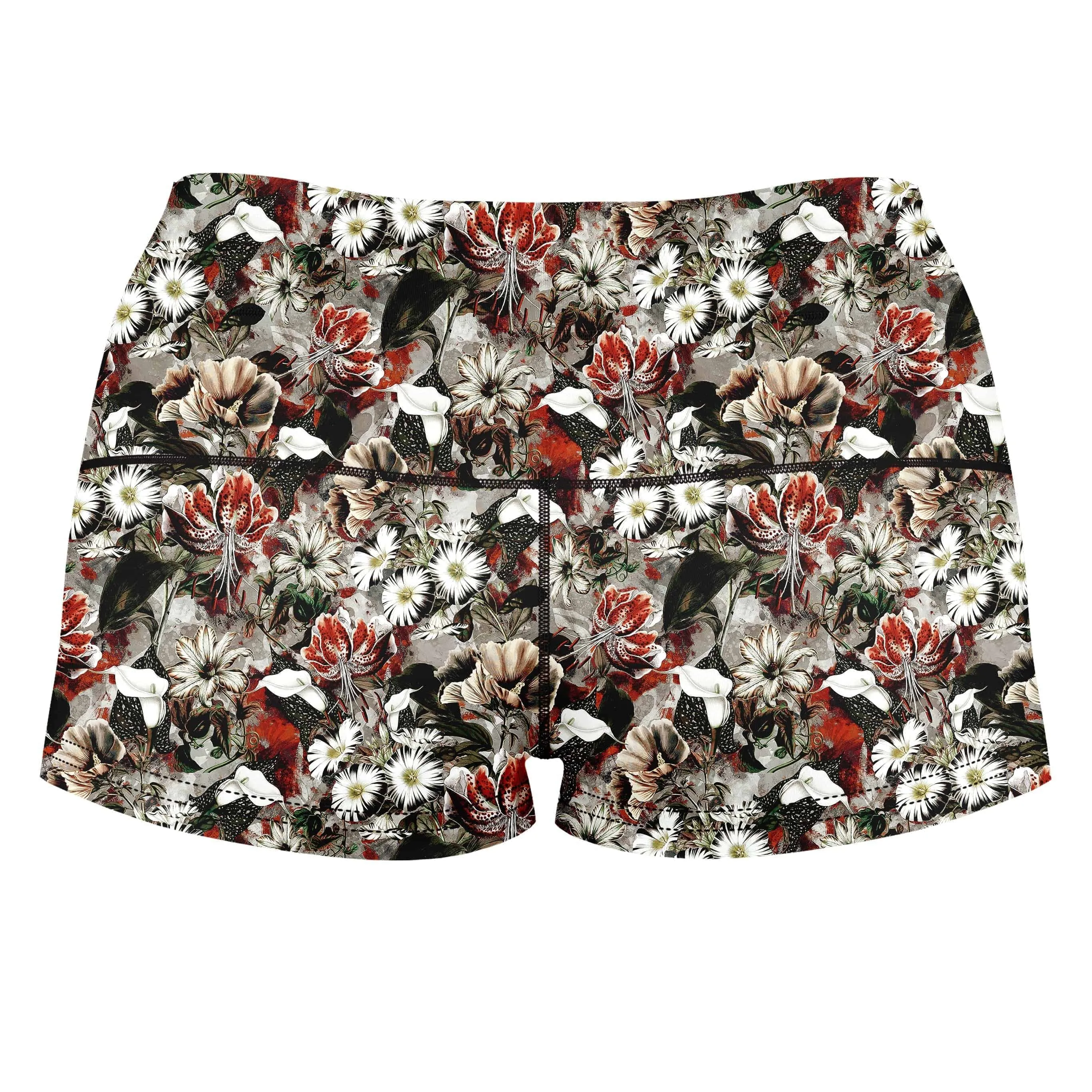 Noel High-Waisted Women's Shorts sold by iEDM product image thumbnail 2