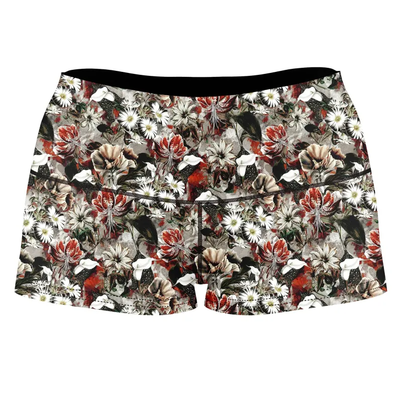 Noel High-Waisted Women's Shorts sold by iEDM
