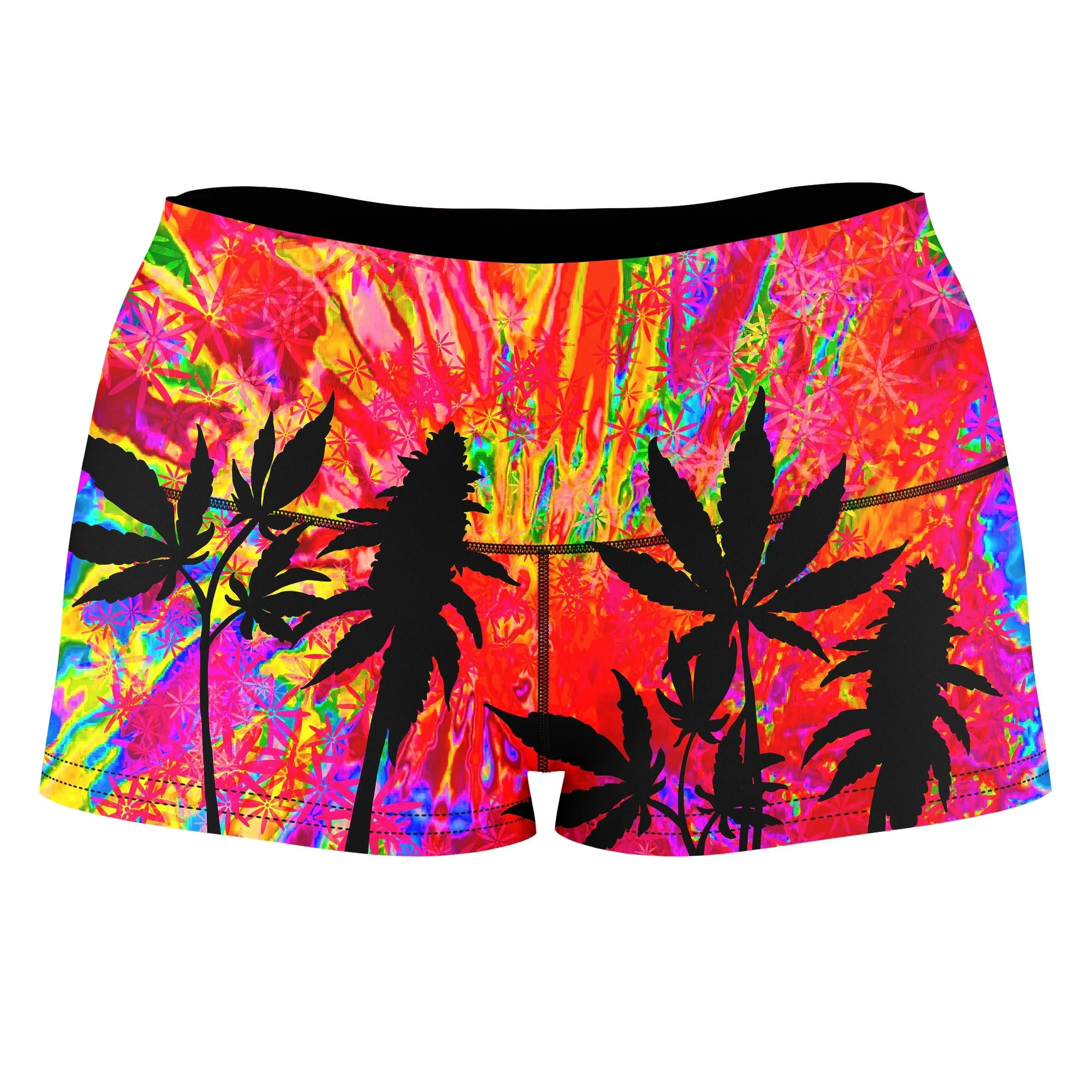 Miami Trees High-Waisted Women's Shorts sold by iEDM